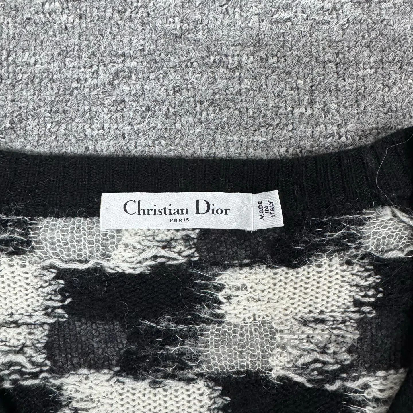 Dior Dior Cashmere checkered knit cardigan| Size S / US 4 / IT 40 - 7 Thumbnail