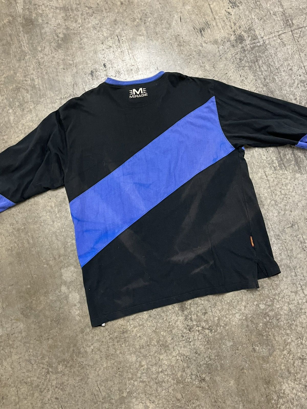 Vintage Carolina panthers vintage longsleeve tee shirt mirage rare Size US XL / EU 56 / 4 - 6 Thumbnail