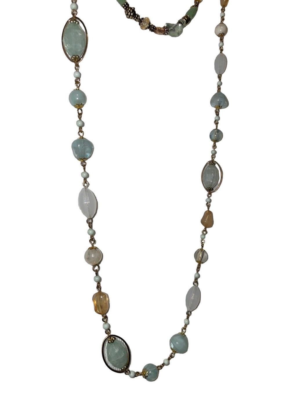 Free People Free People “Beach Glass” Vintage Necklace Set! Size ONE SIZE - 12 Thumbnail