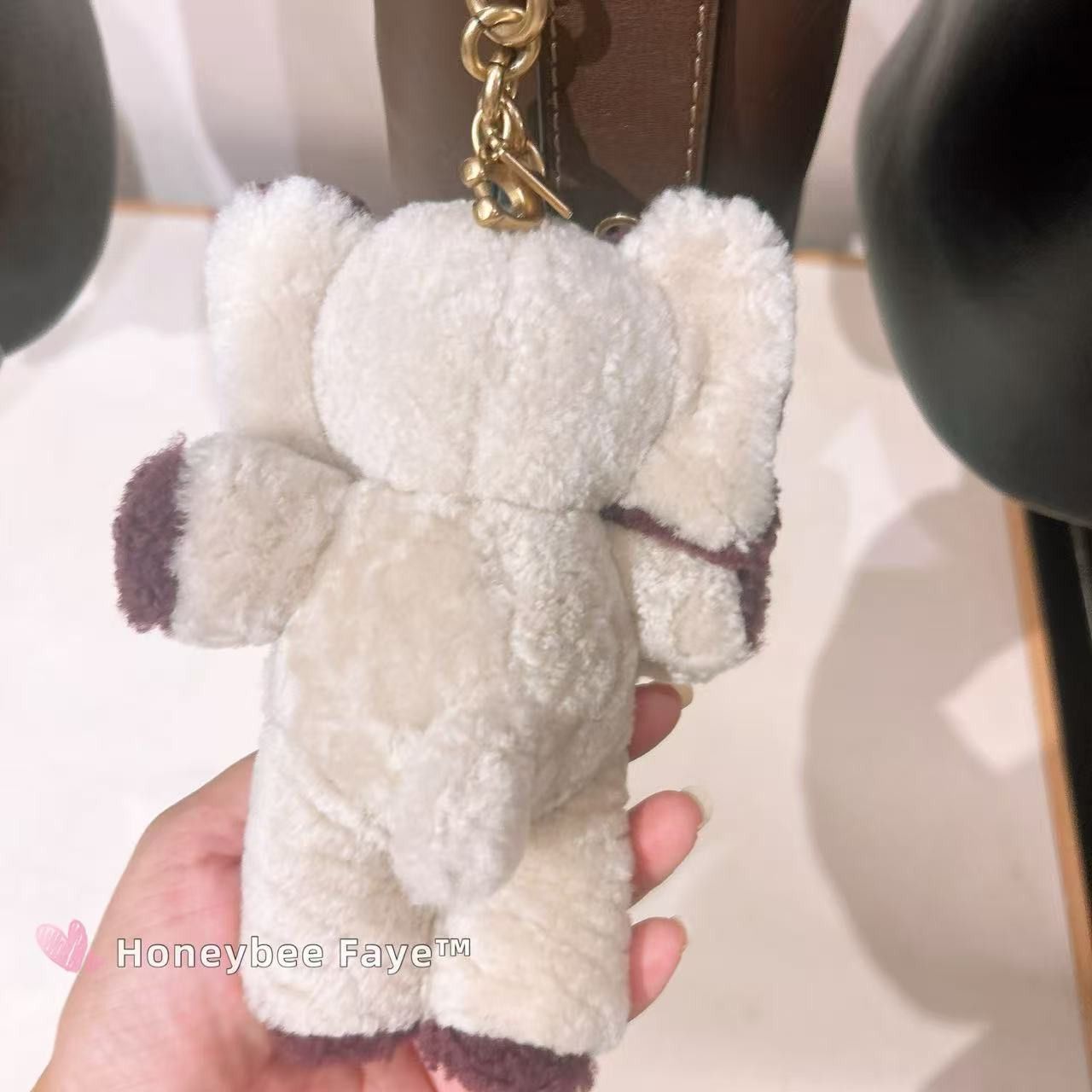 Coach Ellie Bag Charm In Shearling CCR24 Size ONE SIZE - 3 Thumbnail