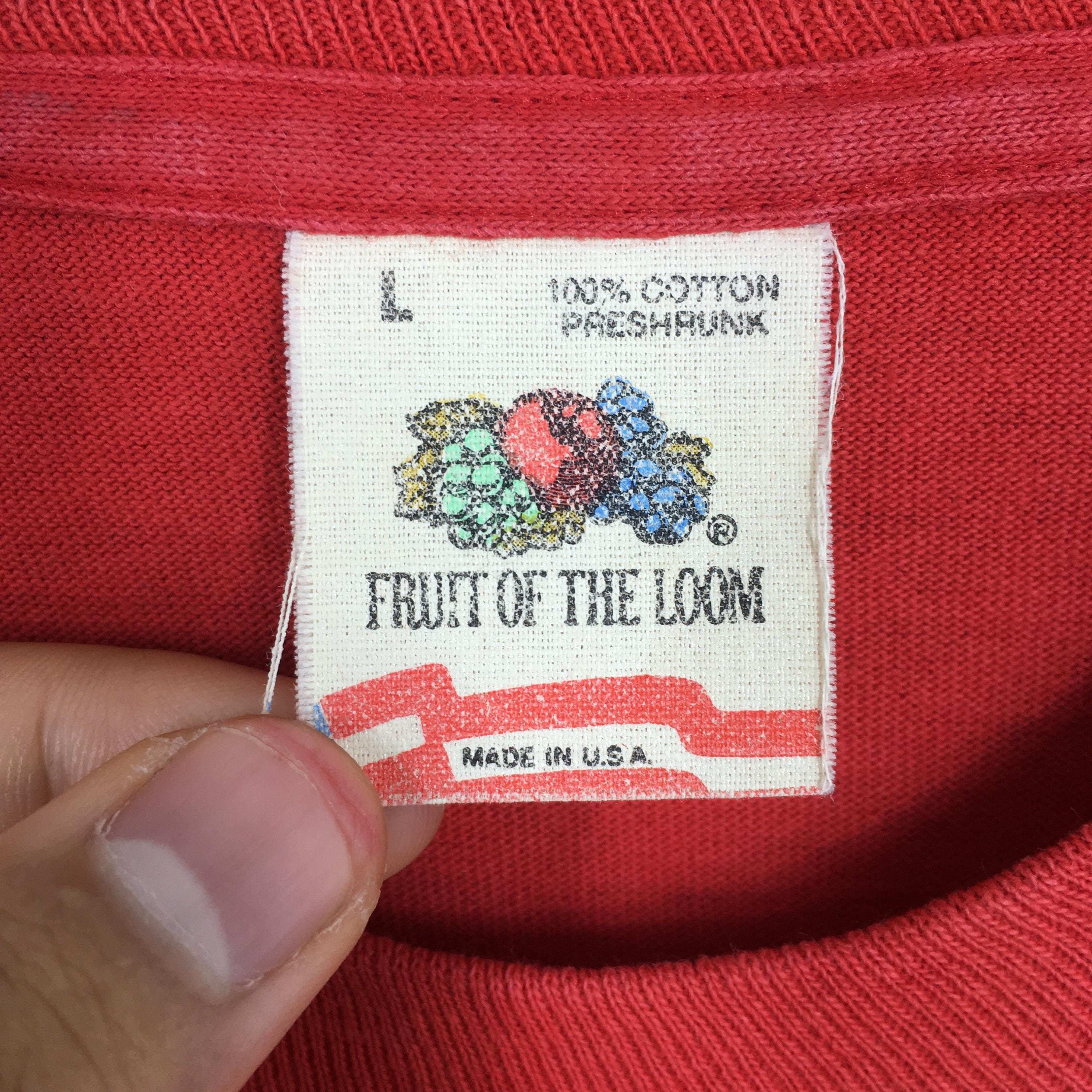 Fruit Of The Loom × Powell Peralta Vintage 90's Parachute Ride Red T shirt Large Size US L / EU 52-54 / 3 - 7 Thumbnail