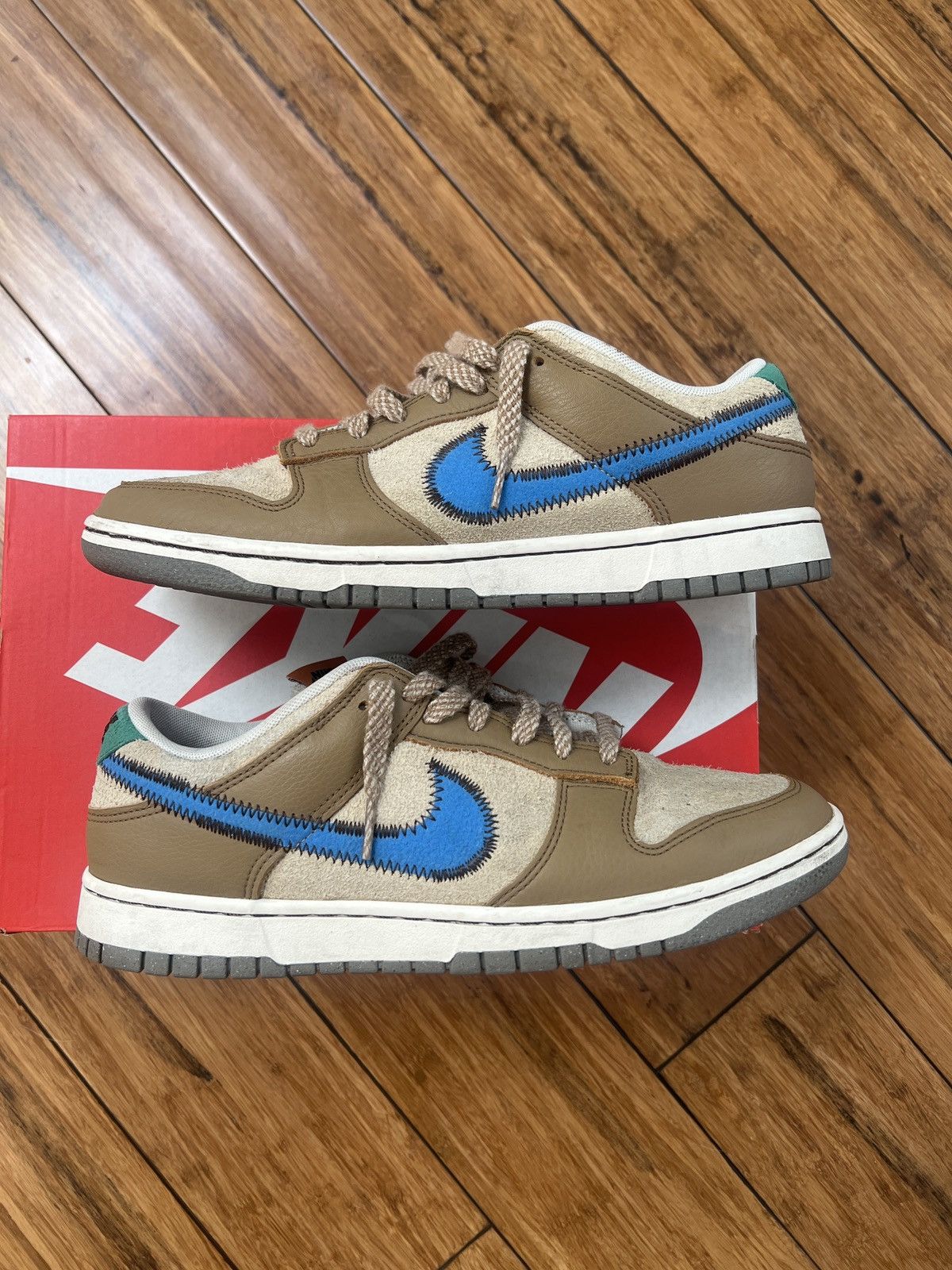 Nike Nike x Size? Dunk low Size US 10.5 / EU 43-44 - 3 Thumbnail