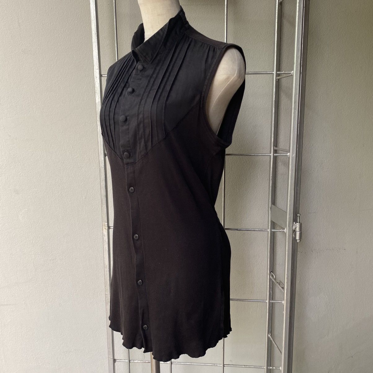 kiryuyrik Kiryuyrik Structured Sleeveless Dress Shirt Size M / US 6-8 / IT 42-44 - 9 Thumbnail