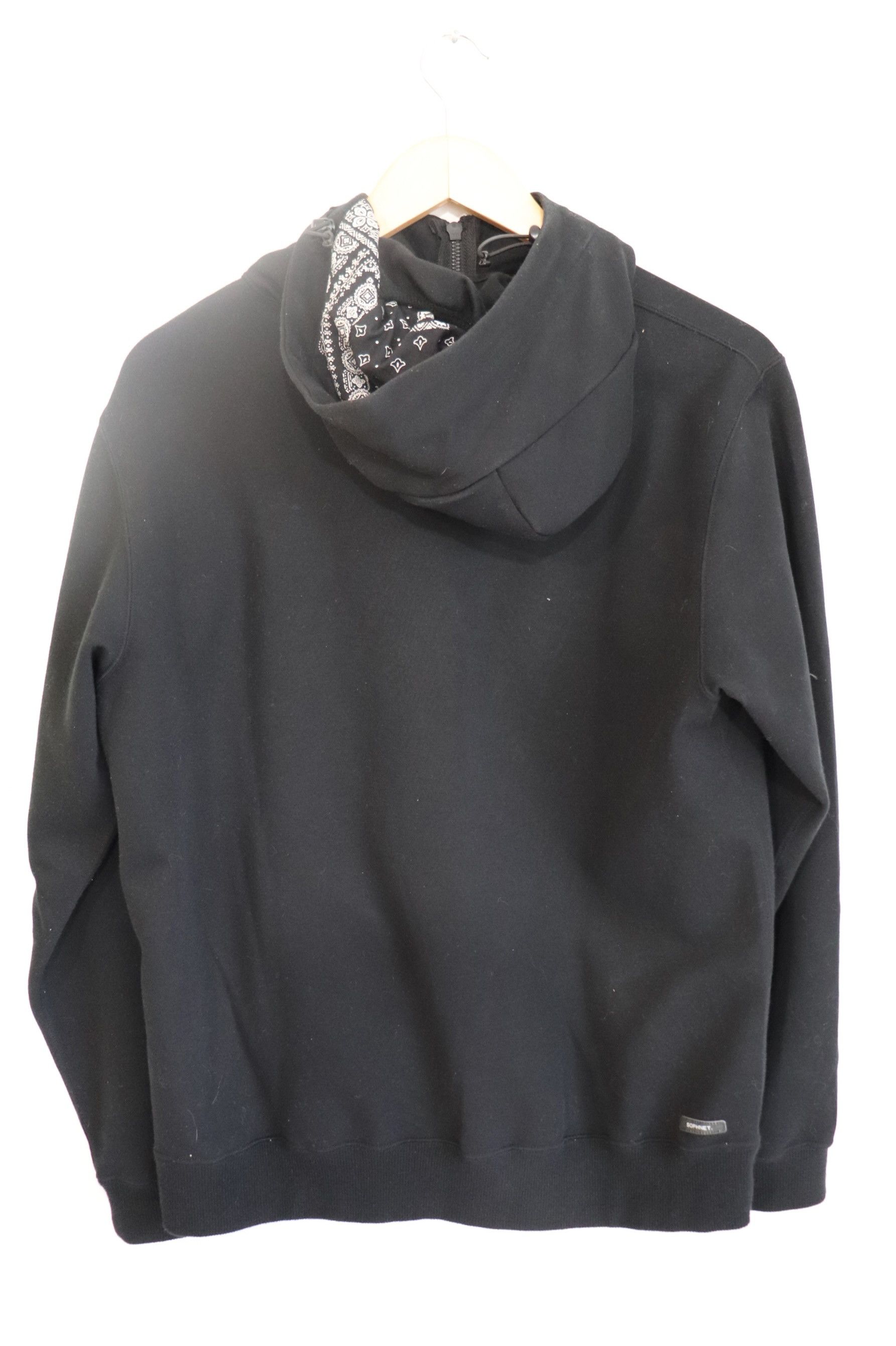 Sophnet. Sophnet Tech Knit Gaiter Neck Zip Hoodie Black Japanese Sz M Size US M / EU 48-50 / 2 - 6 Thumbnail