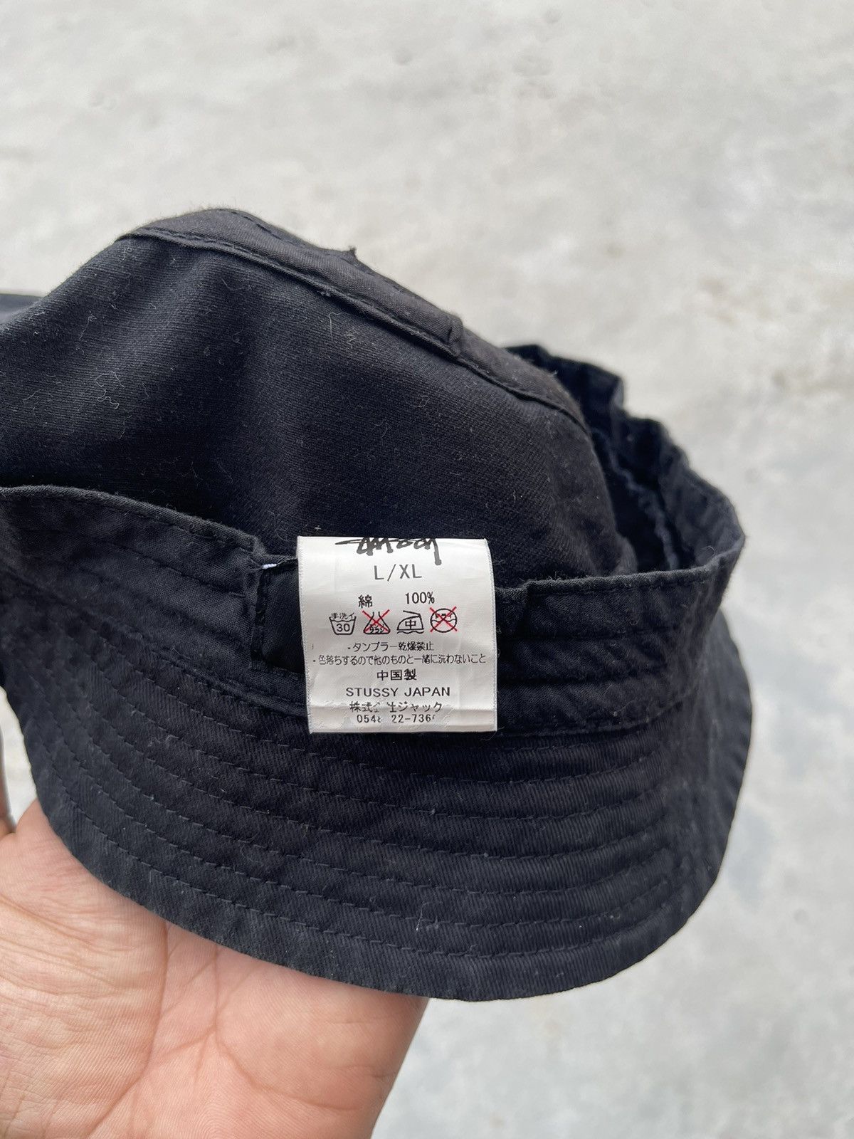 Stussy × Vintage Stussy Bucket Hat 58cm Adult Vintage Streetwear Japan Size ONE SIZE - 5 Thumbnail
