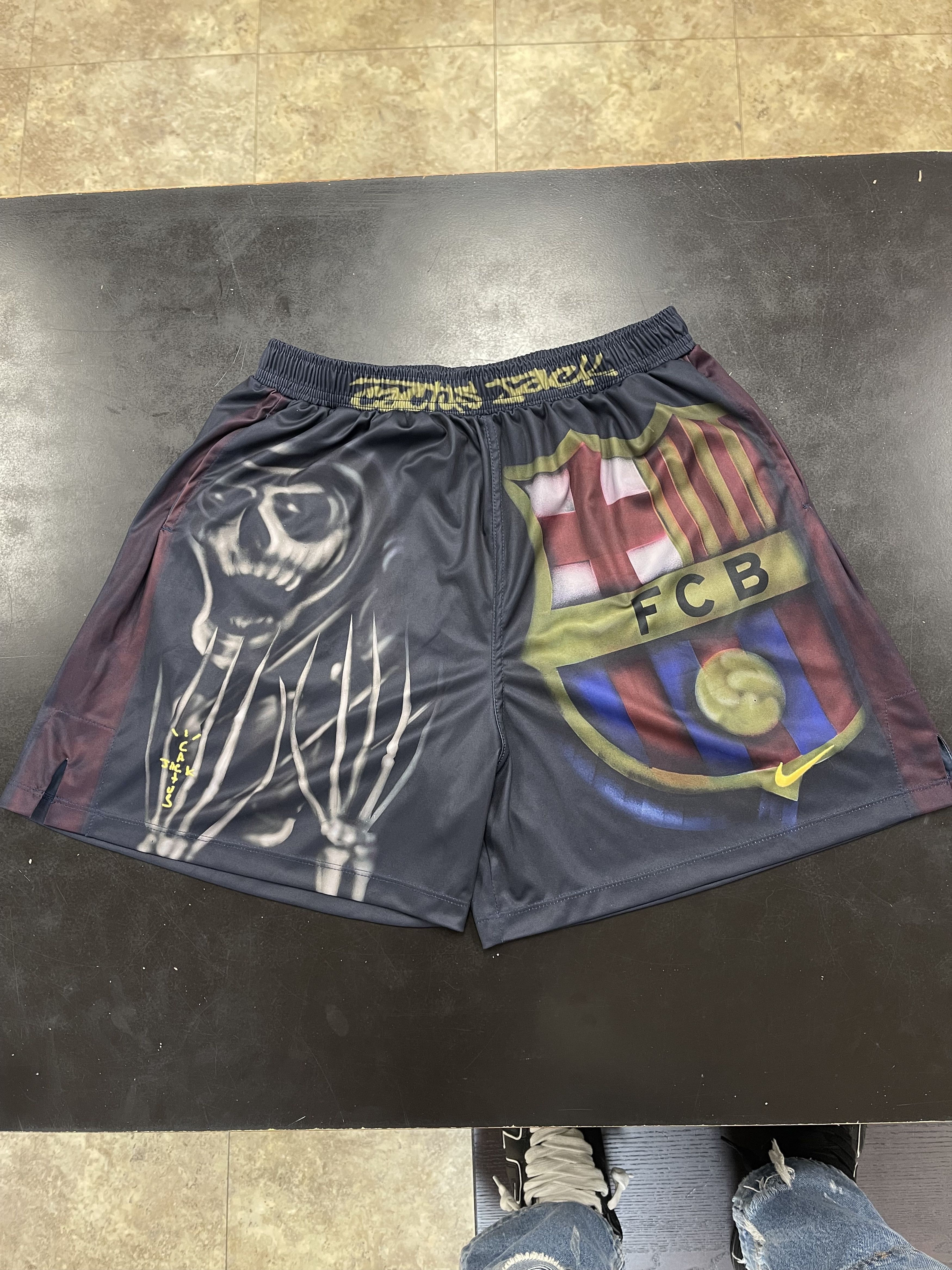 Nike × Travis Scott Travis Scott x Nike x FC Barcelona Skeleton