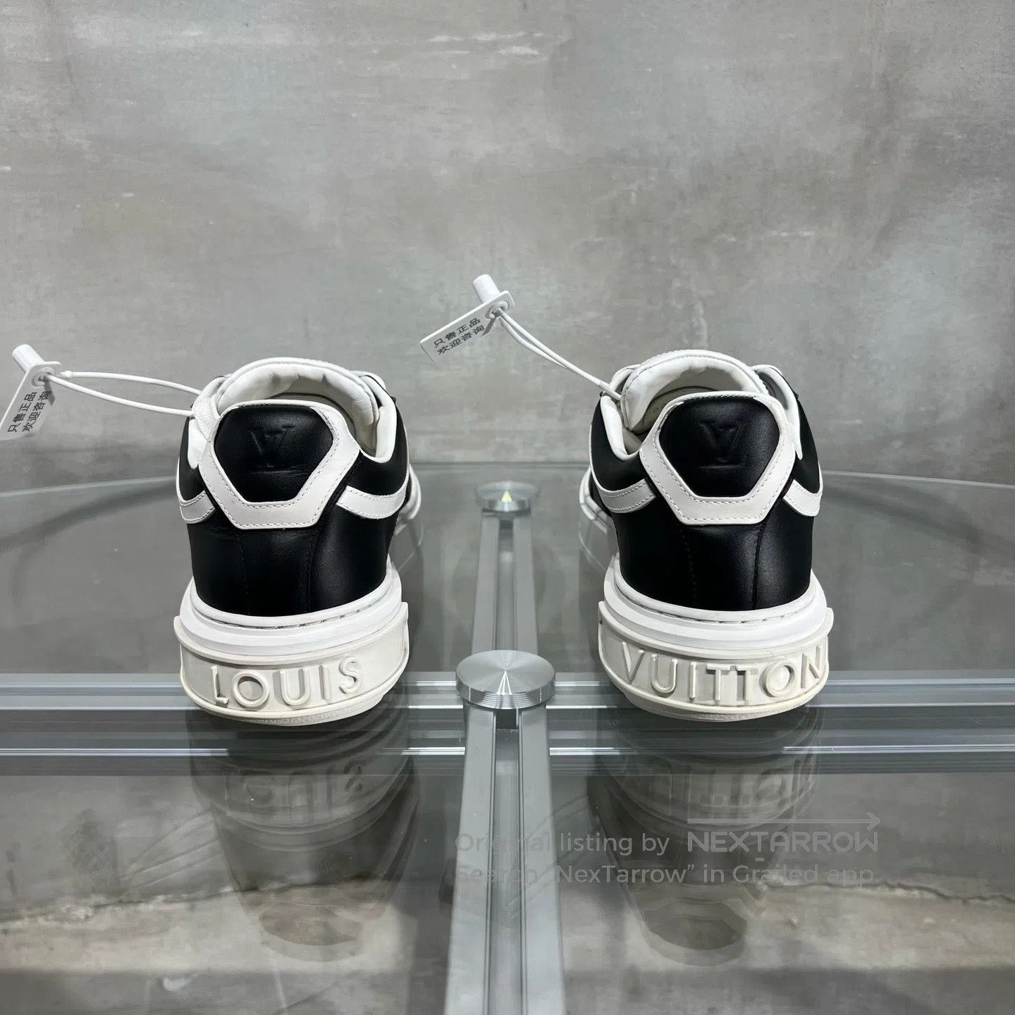 Louis Vuitton Louis Vuitton Time Out board shoes Black and White Old Ag Size US 5.5 / IT 35.5 - 6 Thumbnail