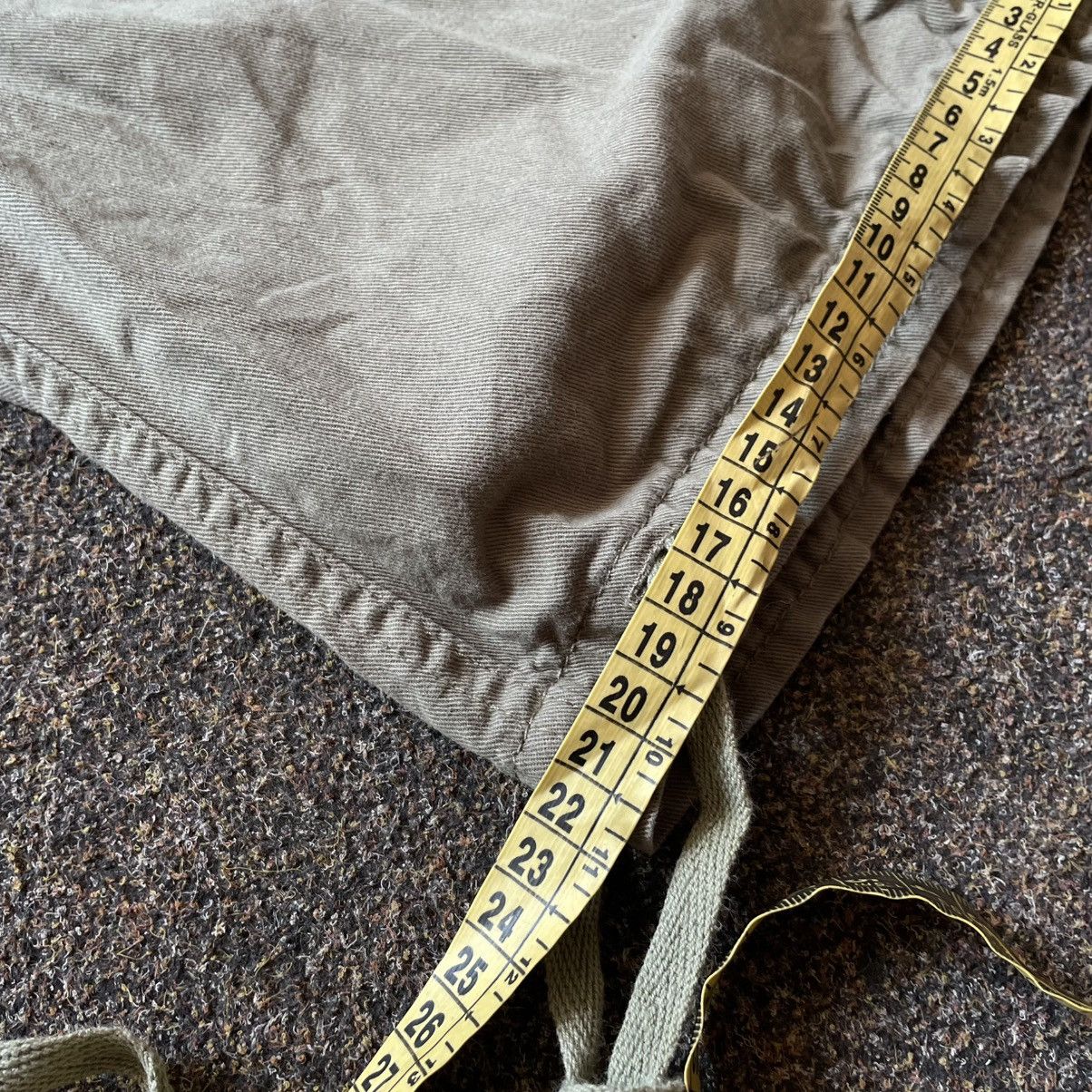 Vintage Y2K Baggy Cargo Pants Distressed Thrashed Streetwear Logo M Size 32" / US 10 / IT 46 - 9 Thumbnail