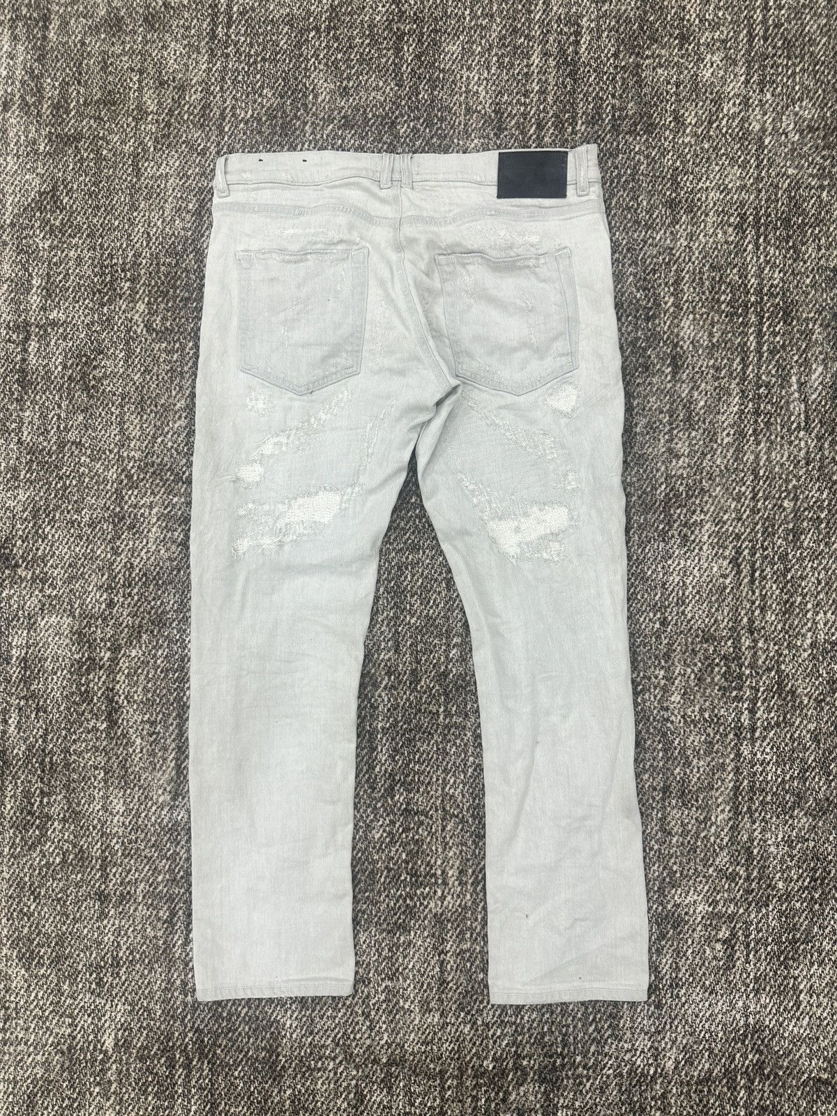 Diesel × If Six Was Nine × Le Grande Bleu (L.G.B.) Distressed Rare Design Diesel Denim Jeans Size US 36 / EU 52 - 4 Thumbnail