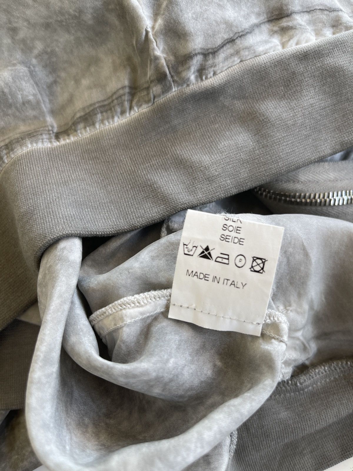 Giorgio Brato Giorgio Brato Silk Dirty Grey Jacket Size M / US 6-8 / IT 42-44 - 14 Thumbnail