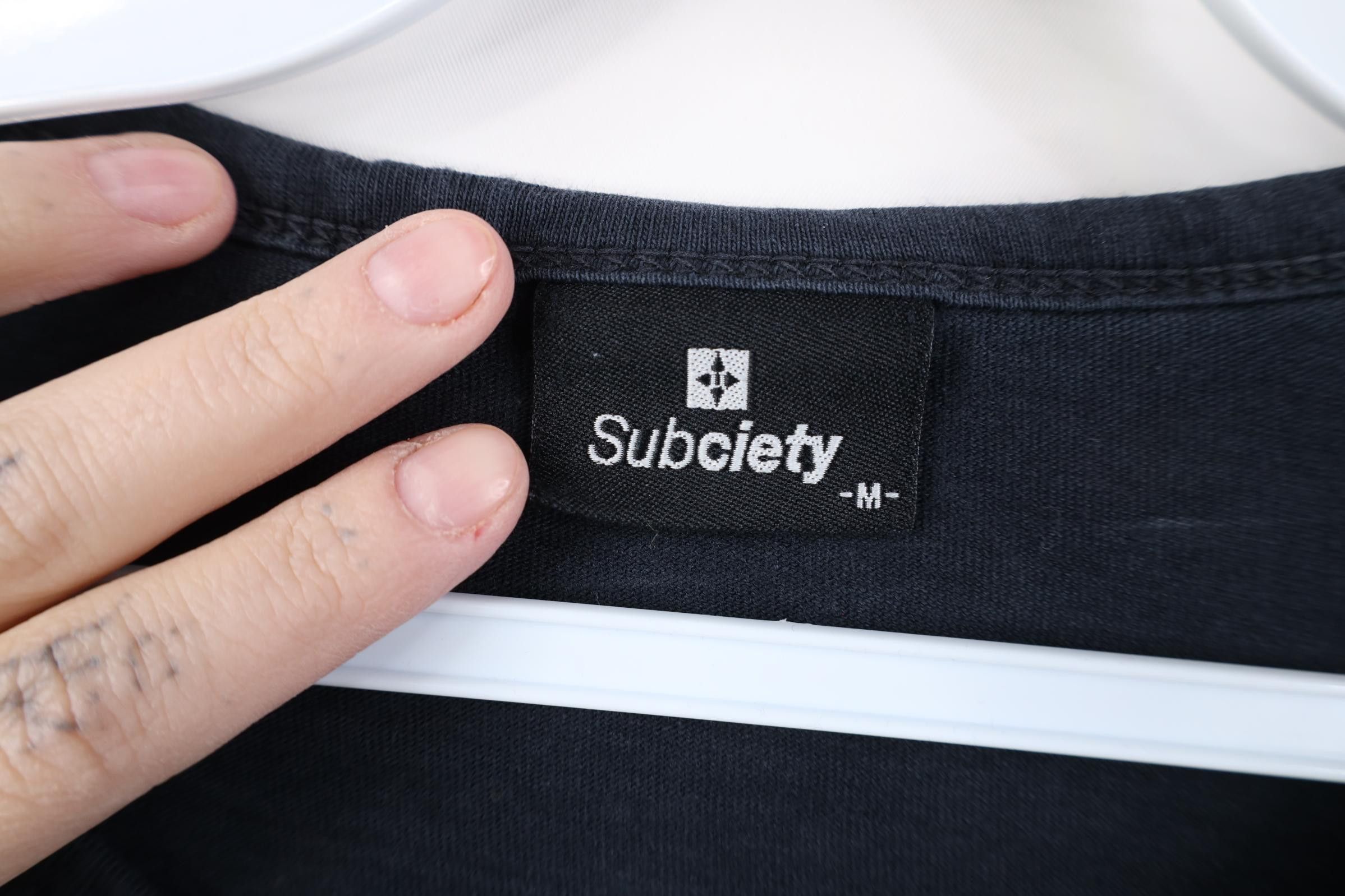 Vintage Vintage Y2K Subciety Japan Streetwear Long Sleeve T-Shirt Size M / US 6-8 / IT 42-44 - 6 Thumbnail