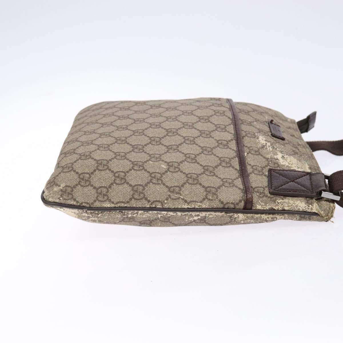 Gucci GUCCI GG Supreme Shoulder Bag Pvc Beige Gold Size ONE SIZE - 4 Thumbnail
