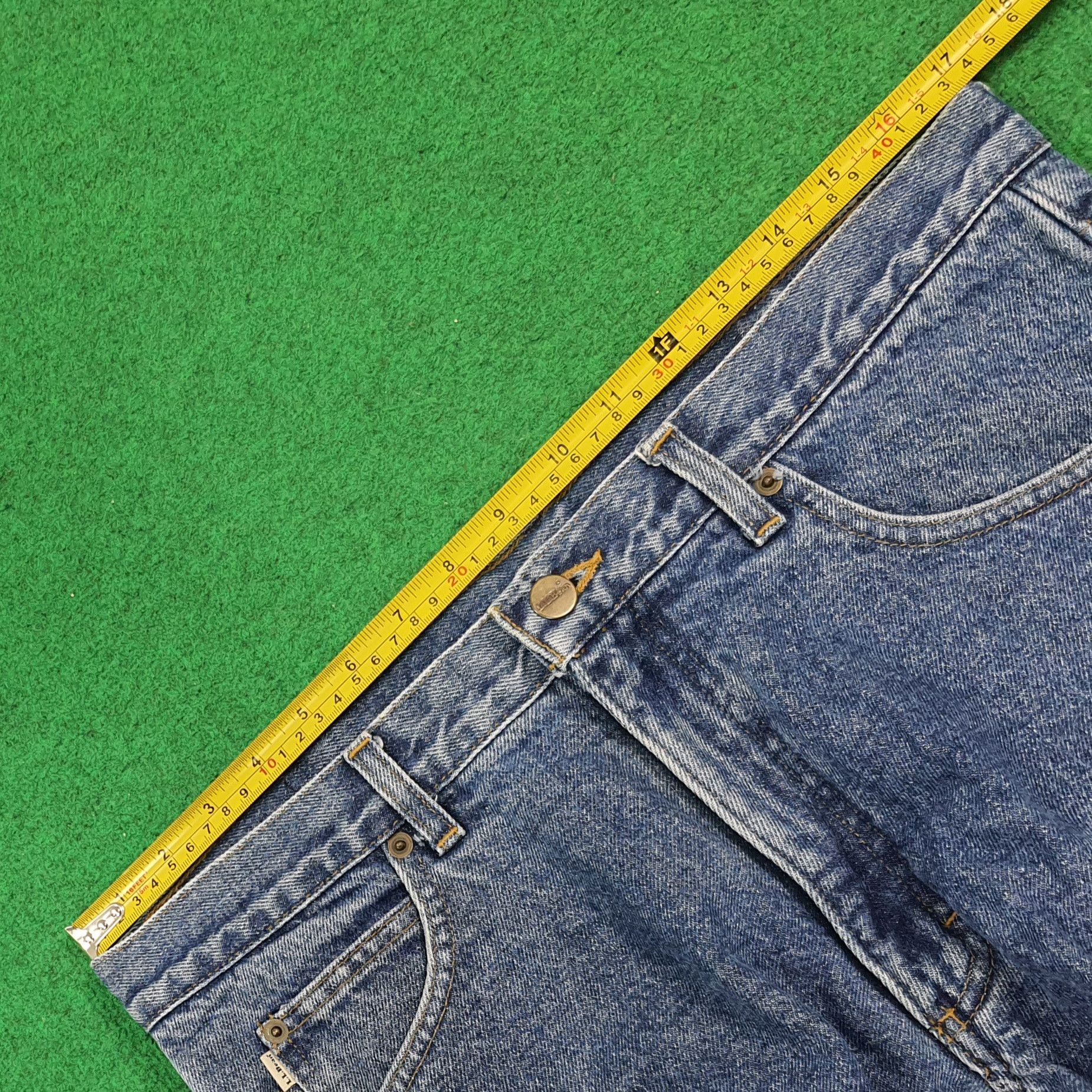 L.L. Bean Vintage L.L. Bean Classic Fleece Lines Jeans C280N1 Size US 33 - 12 Thumbnail