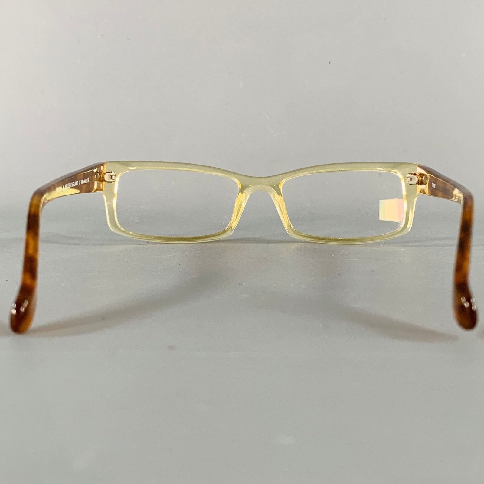 Other BOOTH & BRUCE Yellow Cognac Acetate Eyewear Frames Size ONE SIZE - 3 Thumbnail
