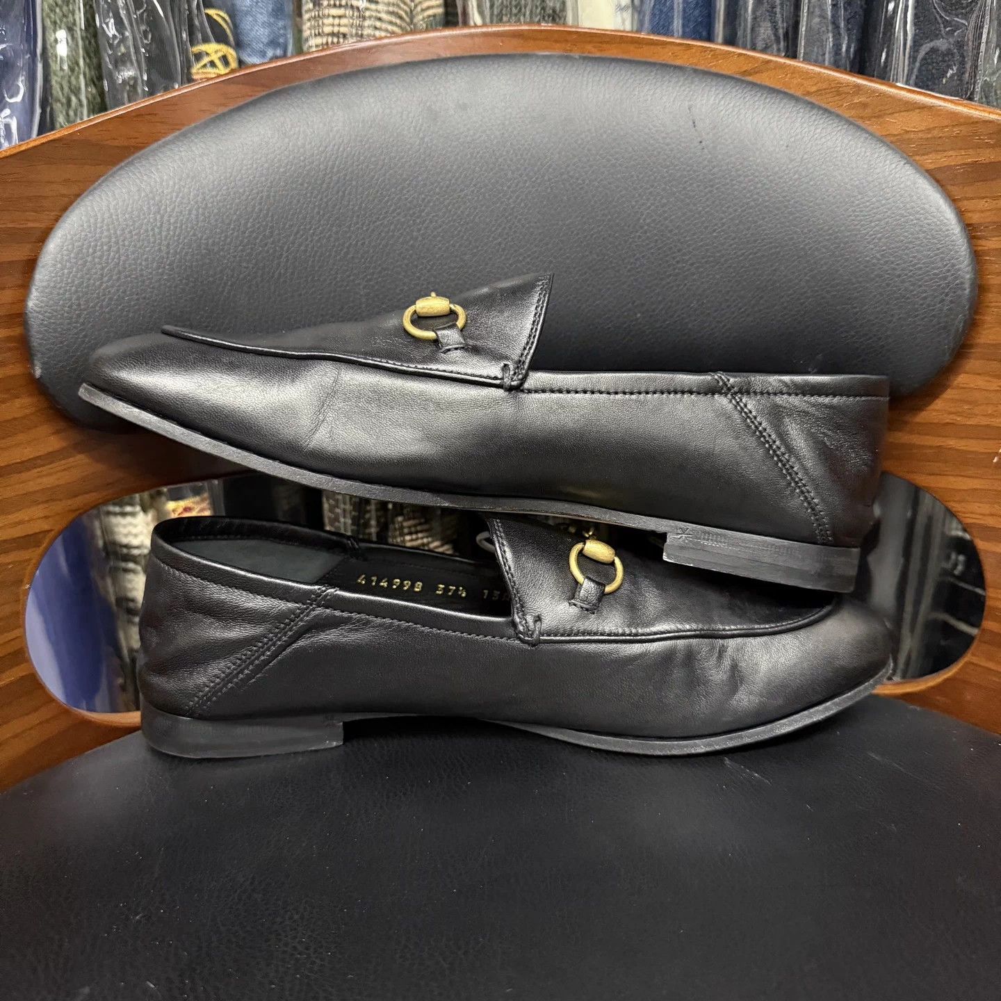 Gucci Gucci Horsebit Loafer Mule 37.5 Like New Size US 7.5 / IT 37.5 - 7 Thumbnail