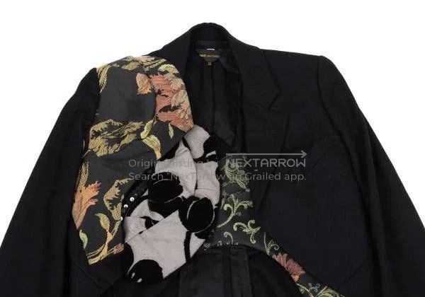 Comme des Garcons Comme des Garcons Black vintage patched floral design blaz Size XS / US 0-2 / IT 36-38 - 4 Thumbnail