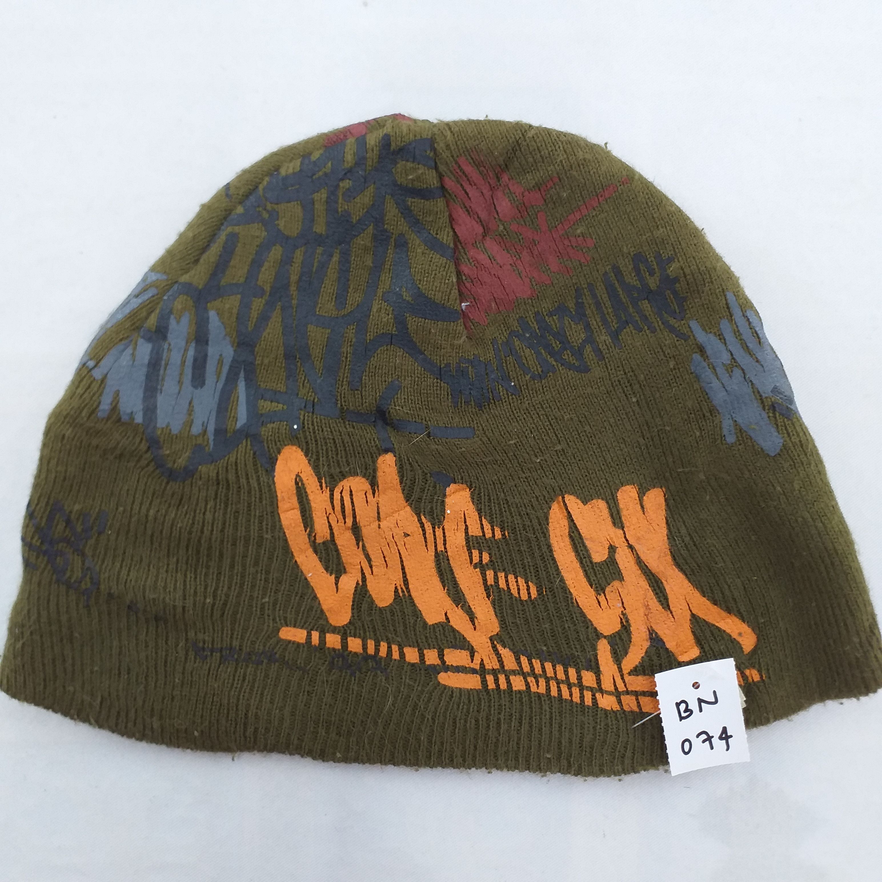 Japanese Brand Printed Art Snow Cap Hat Beanie -BN074 Size ONE SIZE - 4 Thumbnail
