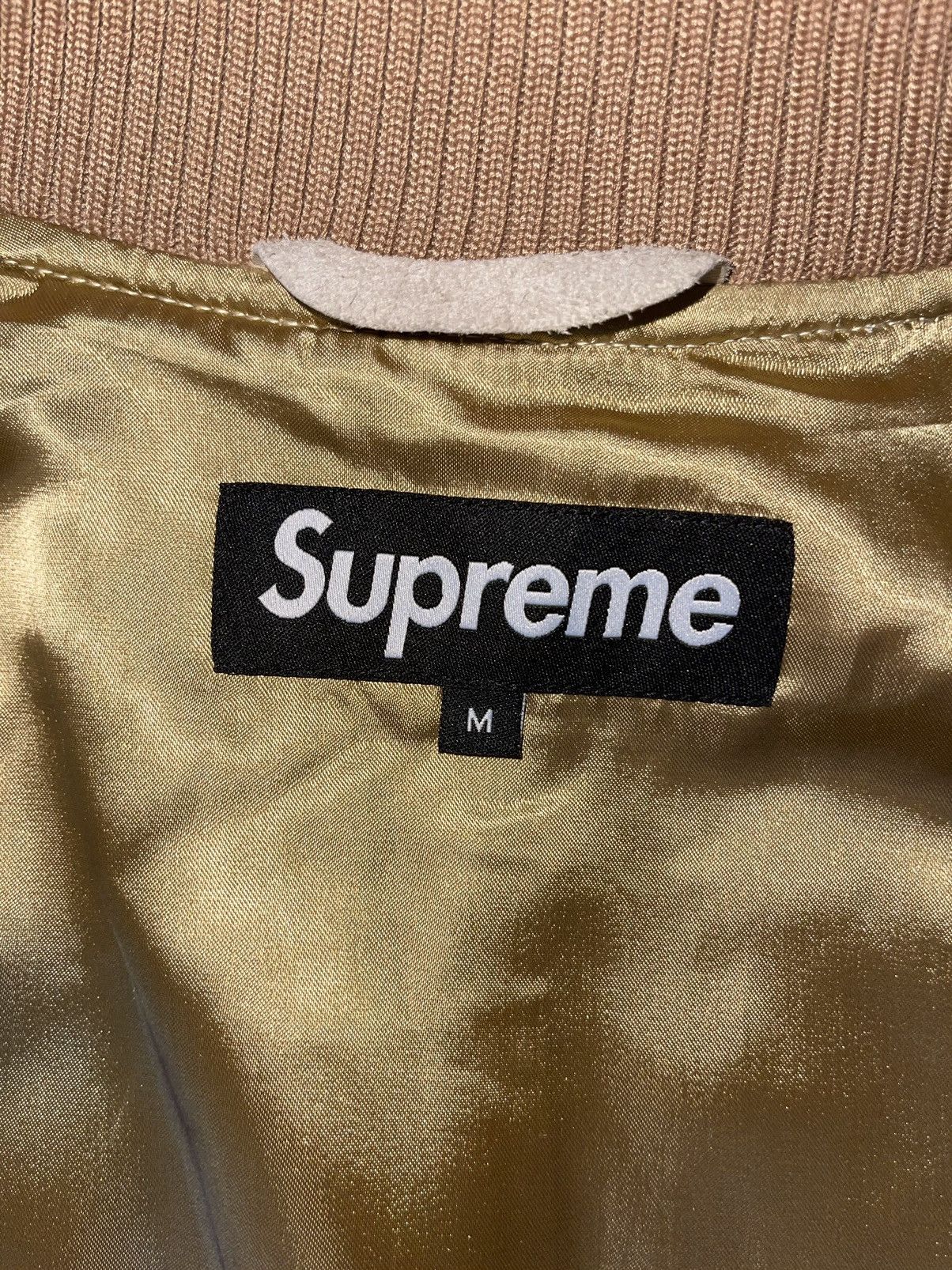 Supreme Supreme Desert Camo Leather Jacket Size US M / EU 48-50 / 2 - 3 Thumbnail