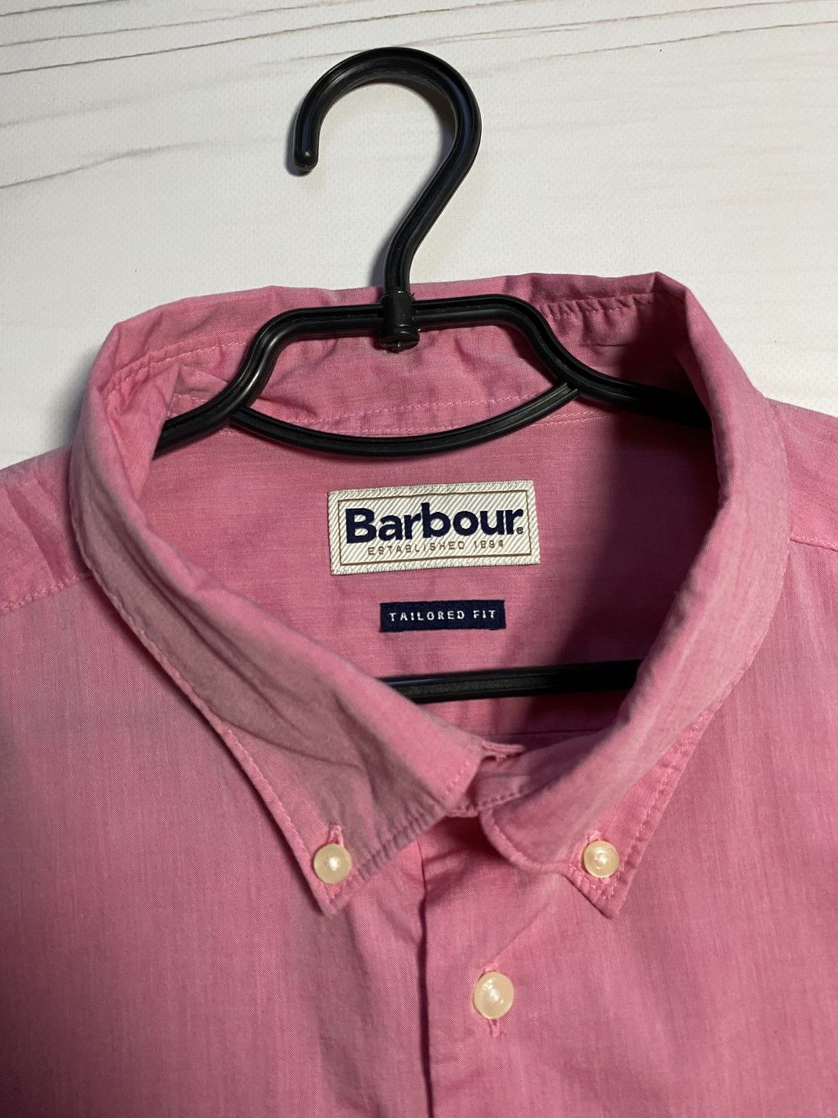 Barbour Barbour Tailored Fit Classic chest pocket button up shirt Size US XXL / EU 58 / 5 - 3 Thumbnail