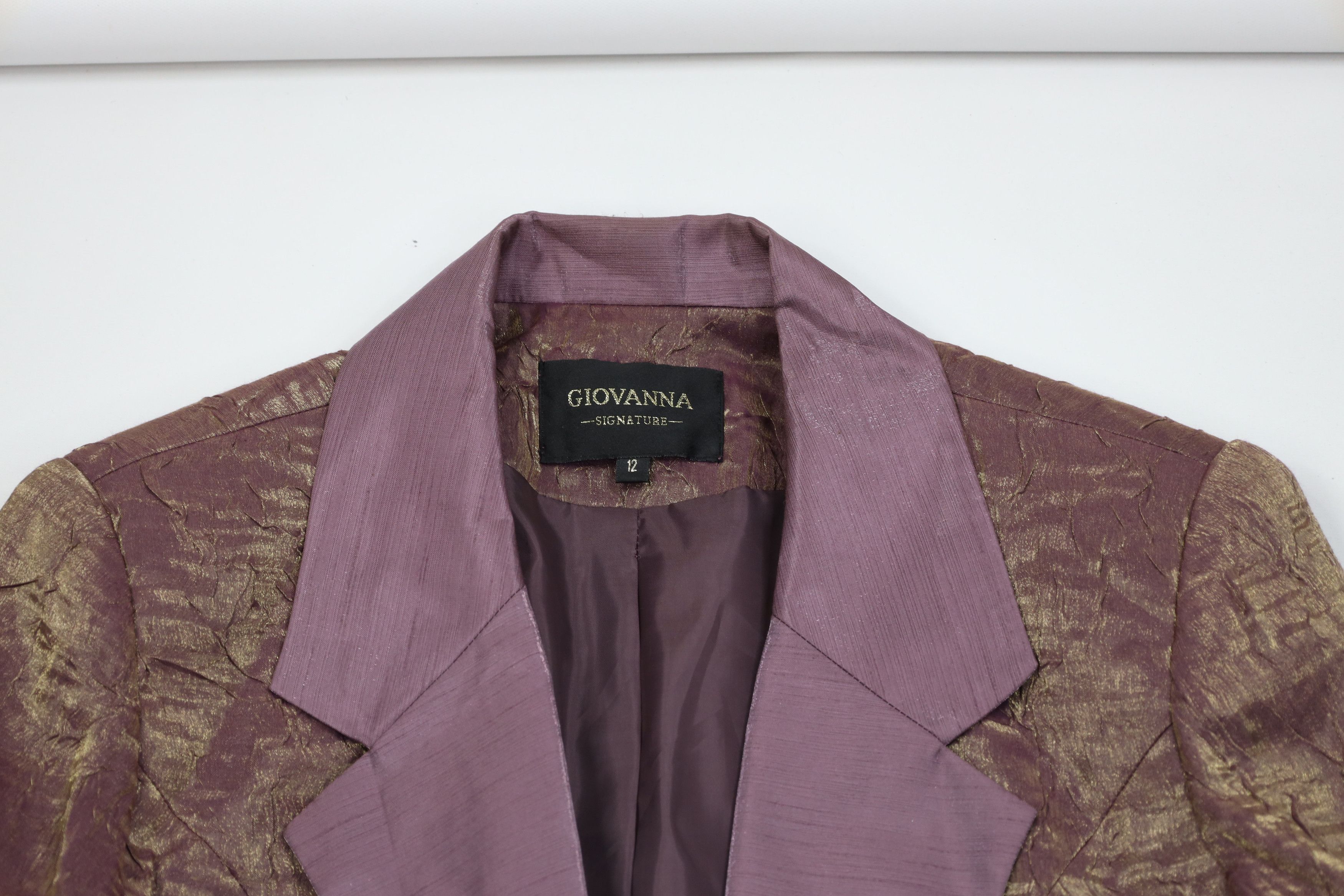 Vintage Vintage 90s Metallic Jewel 2 Piece Sunday Church Suit Size XL / US 12-14 / IT 48-50 - 3 Thumbnail