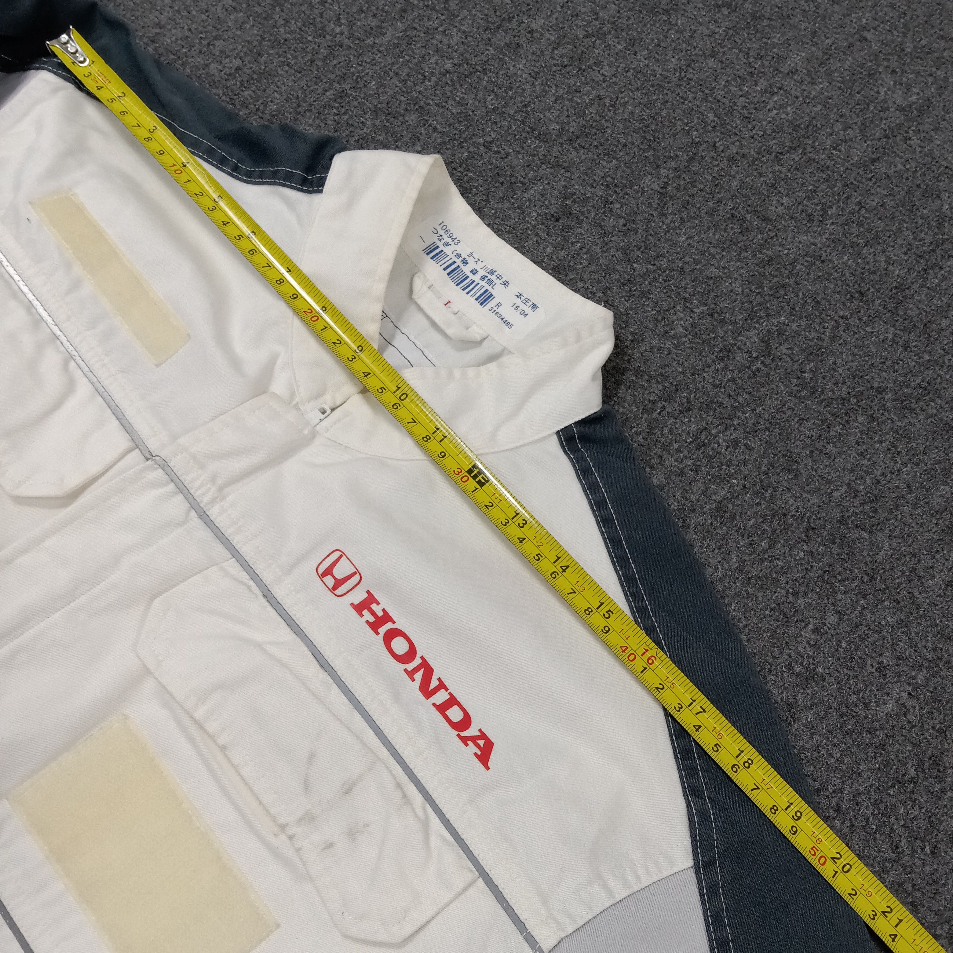 Honda × Japanese Brand HONDA Japanese Racing Team Workwear Coverall Jacket Size US M / EU 48-50 / 2 - 11 Thumbnail