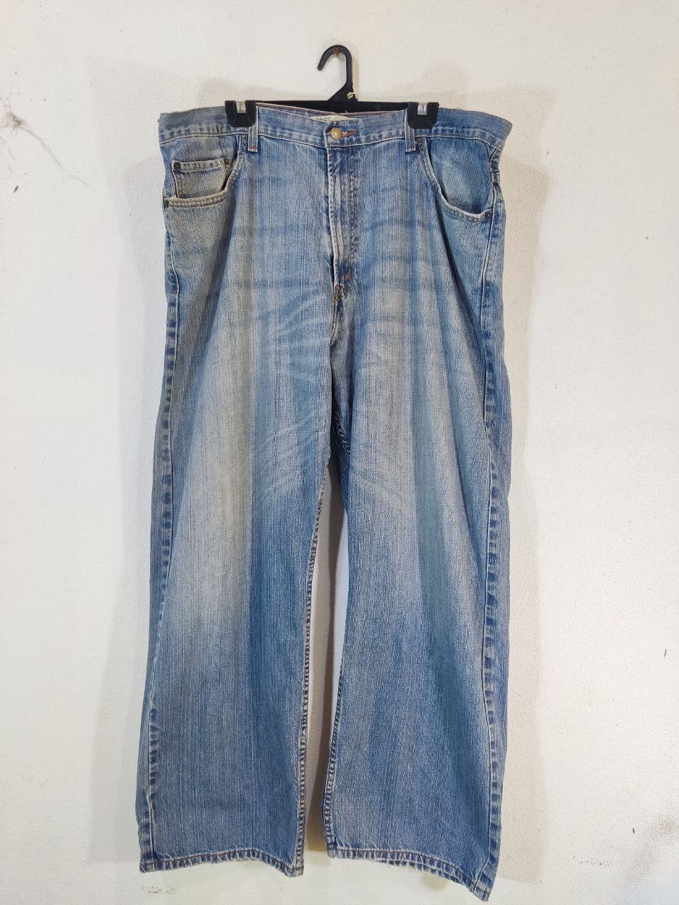 Levi's vintage levis 569 loose straight distressed denim Size US 44 / EU 60 - 9 Thumbnail