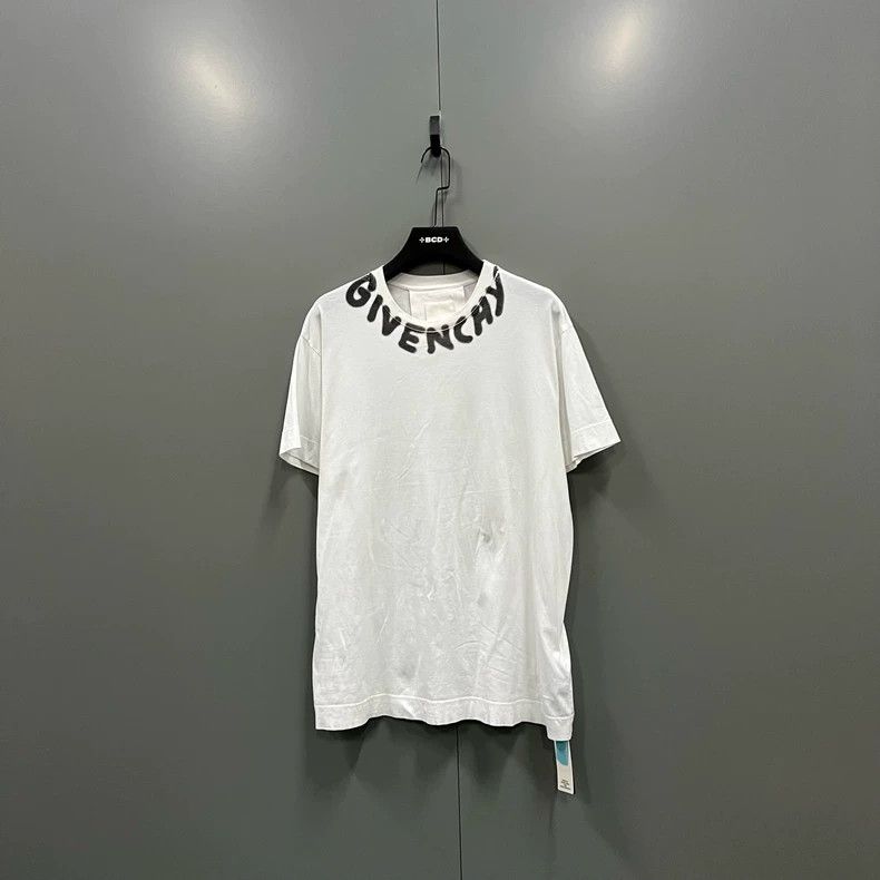 Givenchy Givenchy Collar Lettering Logo Printed Short Sleeve Size US XS / EU 42 / 0 - 1 Thumbnail