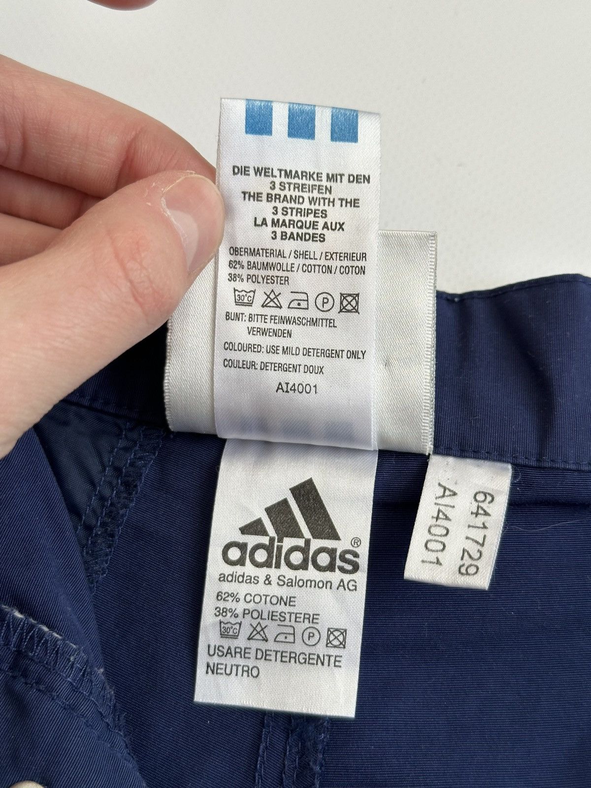 Adidas × Vintage Adidas vintage streetwear outdoor cargo shorts Size US 32 / EU 48 - 7 Thumbnail