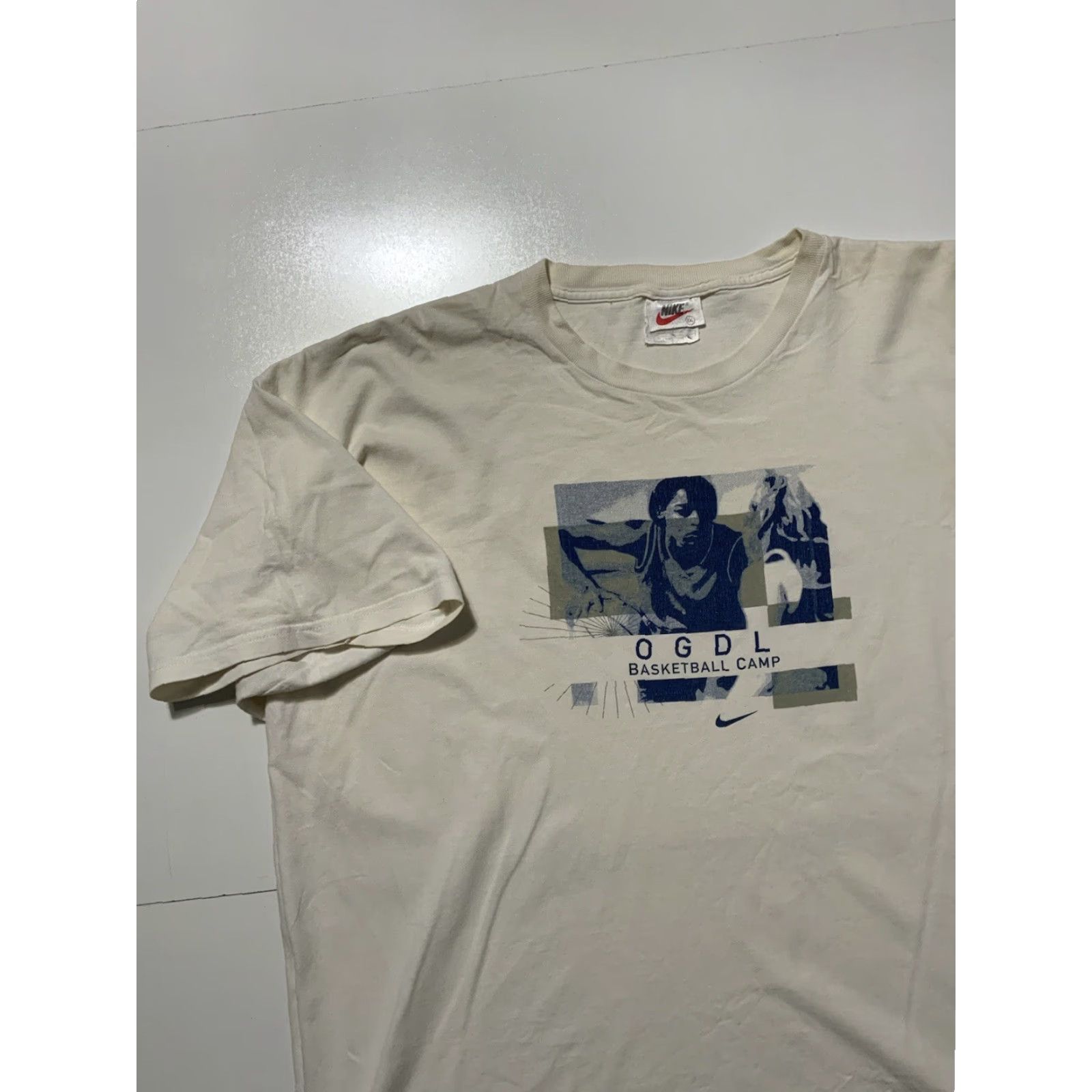 Nike VINTAGE Nike OGDL Basketball Camp Olympia Girls Development League T-Shirt 2XL White Shirt Mens? Size US XXL / EU 58 / 5 - 4 Thumbnail
