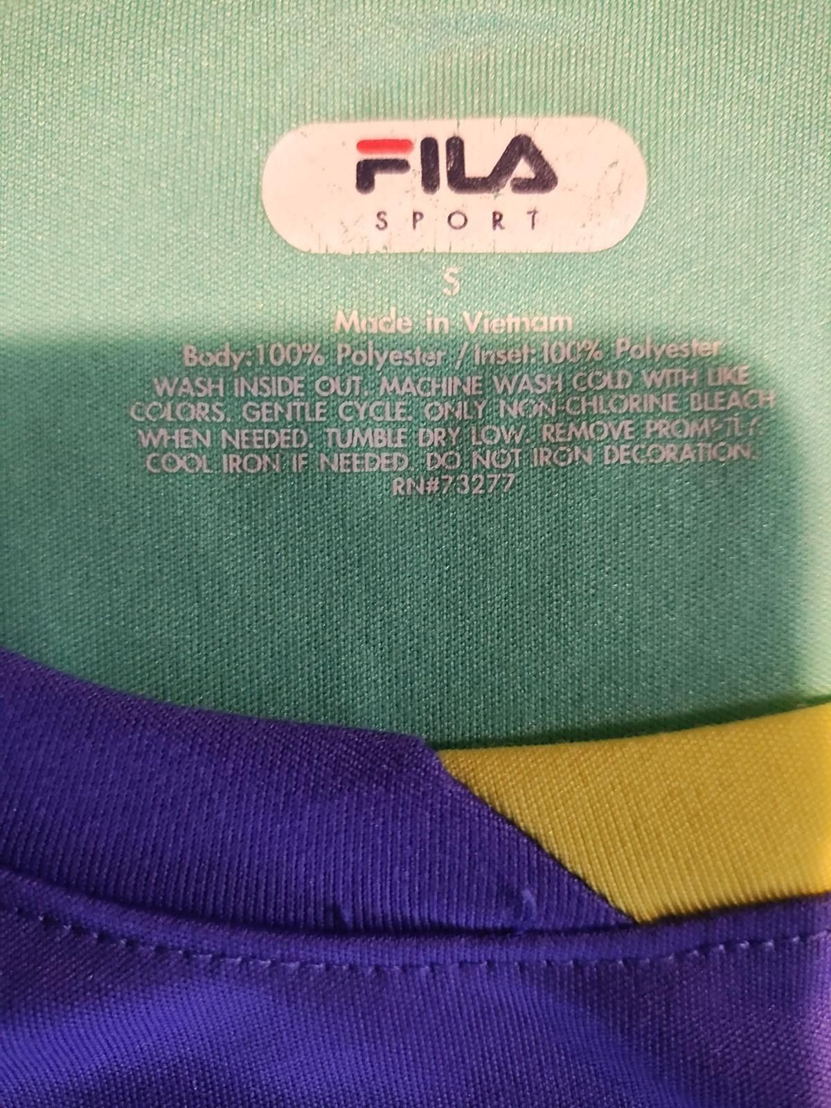 Fila FILA Colorblock Short Sleeve Athletic T-Shirt for Women Size S / US 4 / IT 40 - 7 Thumbnail