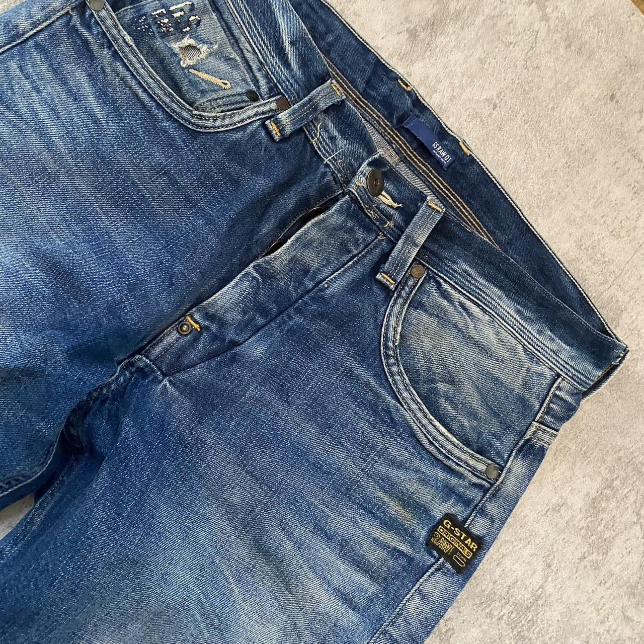 G-Star G-Star Raw denim jeans, navy blue #GStarRaw Size US 32 / EU 48 - 3 Thumbnail