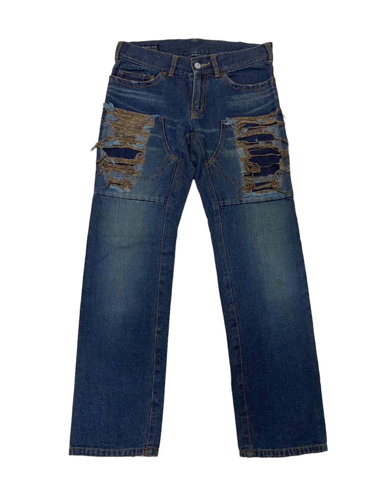 image of Avant Garde x Final Home Accept Offervintage Issey Miyake Final Home Denim in Blue, Men's (Size 30)