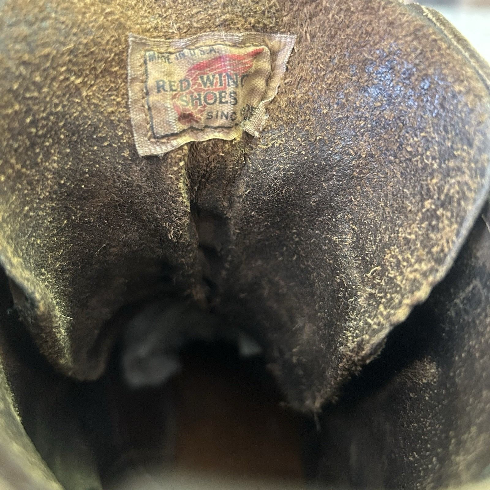 Red Wing Red Wing Vintage Plain Toe Work Boots Mens 9 D Size US 9 / EU 42 - 7 Thumbnail