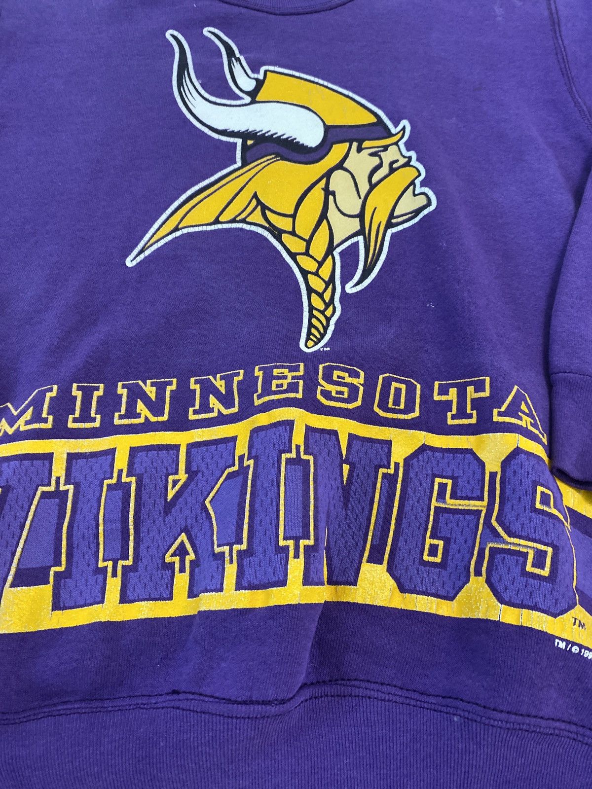 Salem Sportswear Salem Sports NFL Minnesota Vikings Crewneck Size US M / EU 48-50 / 2 - 4 Thumbnail