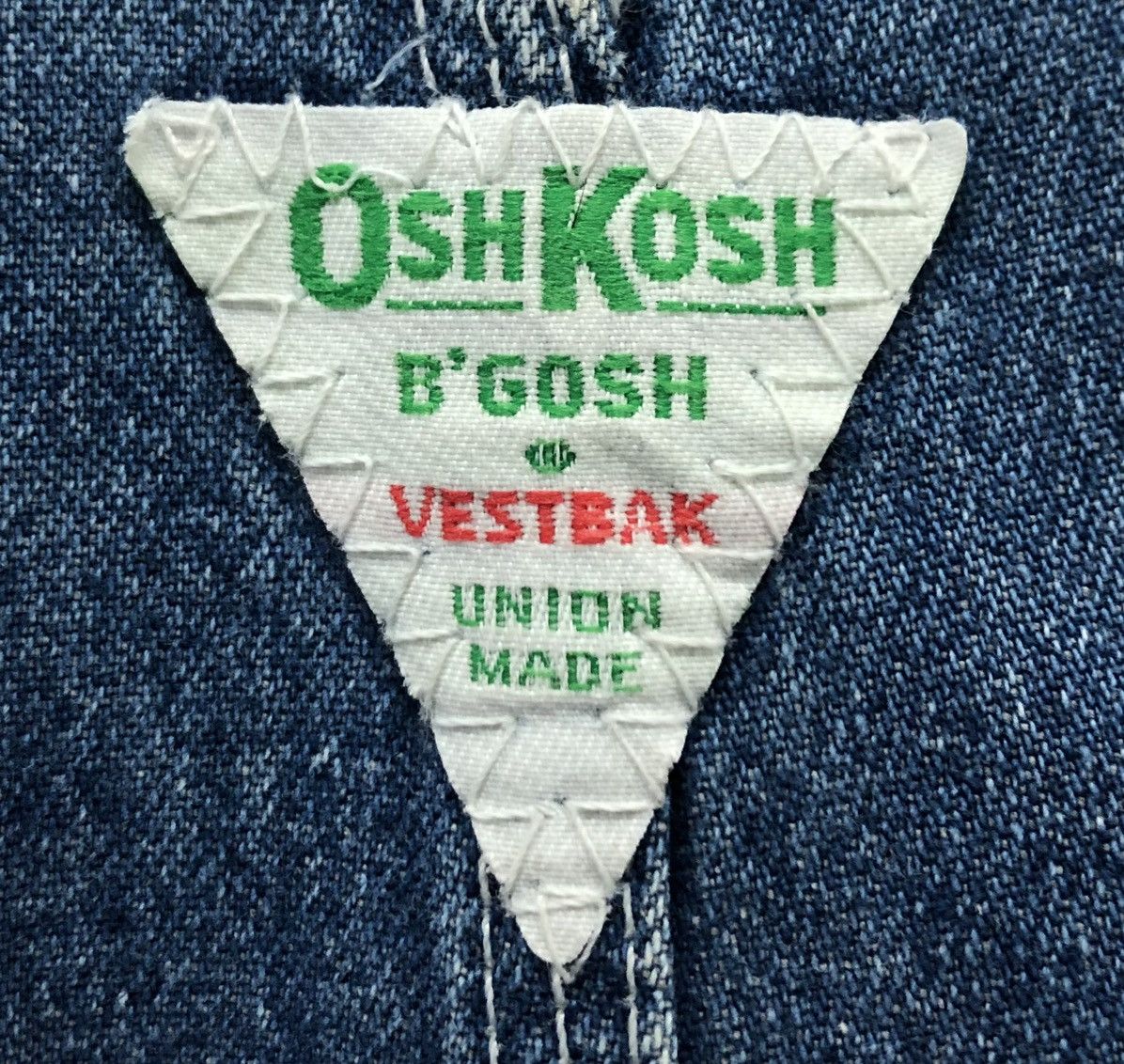 Oshkosh Vintage Union Made Oshkosh B'Gosh Vestbak Made In Usa Overal Size US 33 - 14 Thumbnail