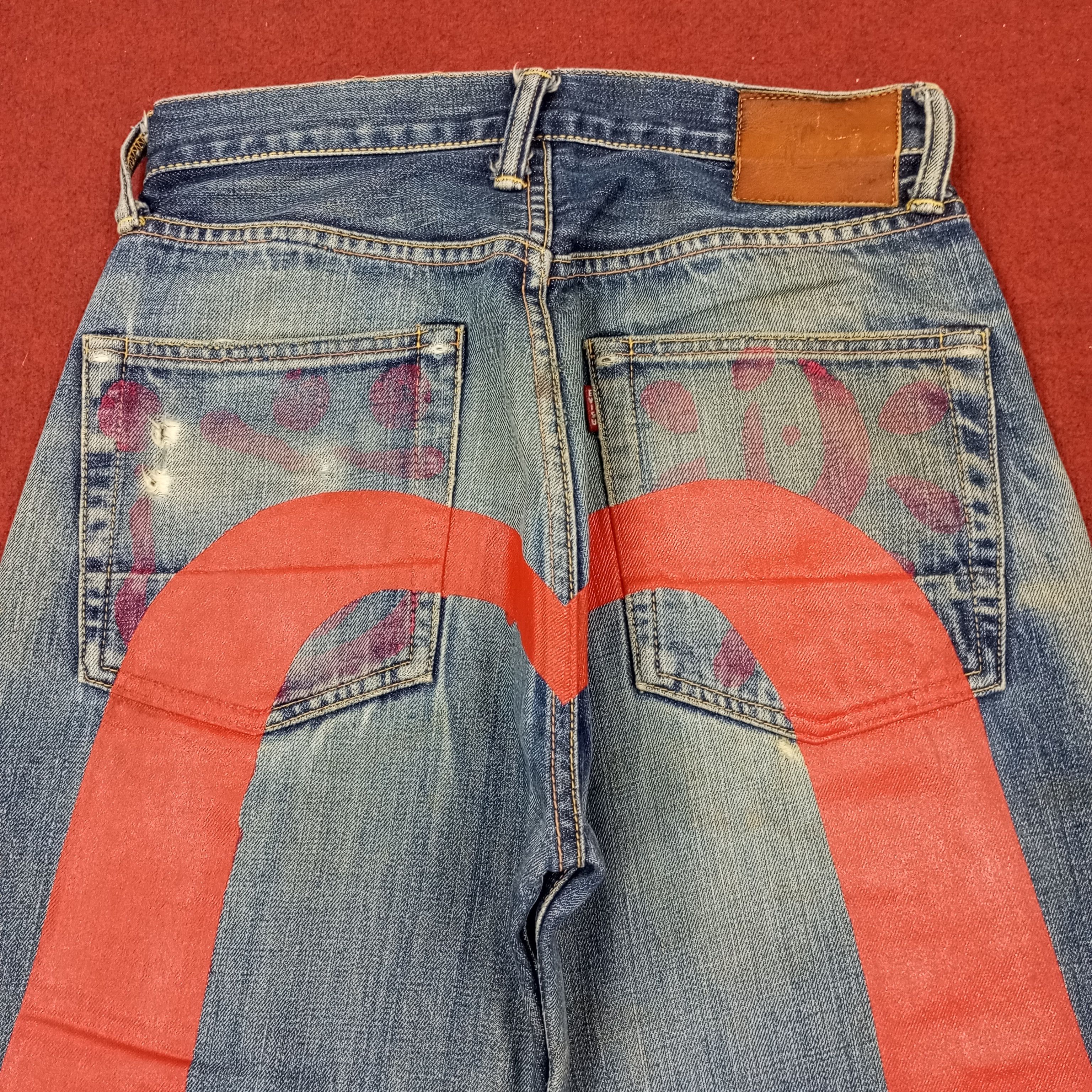 Evisu Vintage Evisu Japanese Brand Custom Daicock Jeans c235n5 Size US 27 - 2 Thumbnail