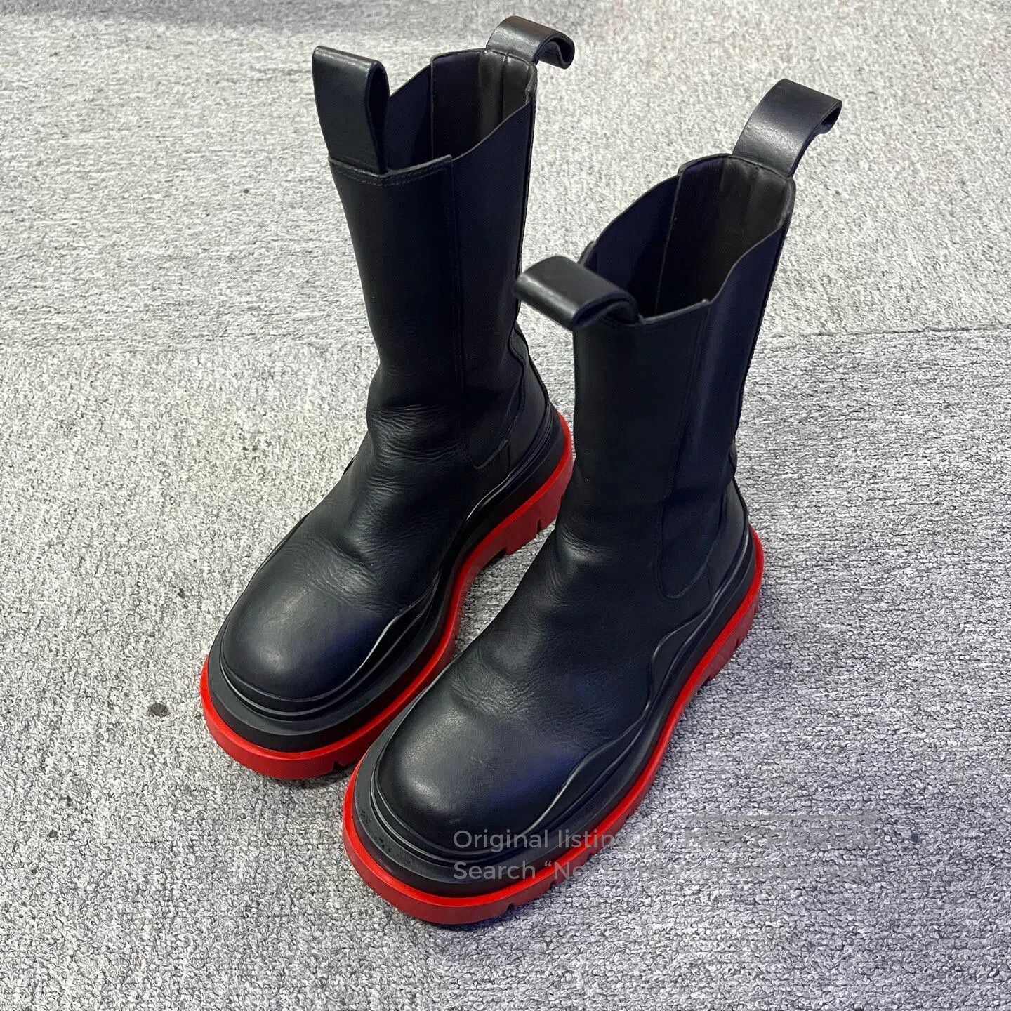 Bottega Veneta Bottega Veneta Thick-soled Chelsea boots| Size US 5 / IT 35 - 1 Thumbnail