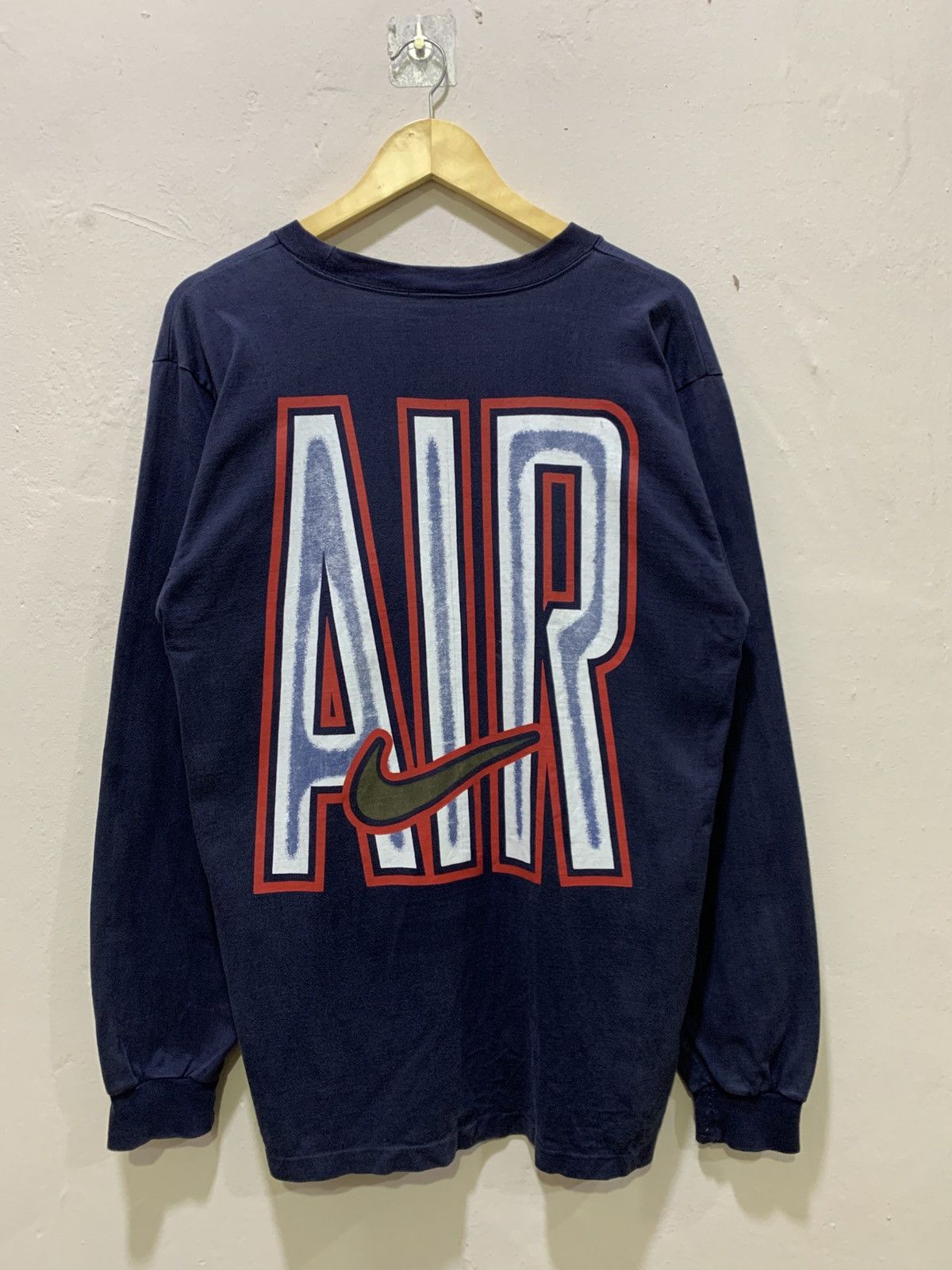 Vintage 90s Nike Big Air Backshot- Tee -L