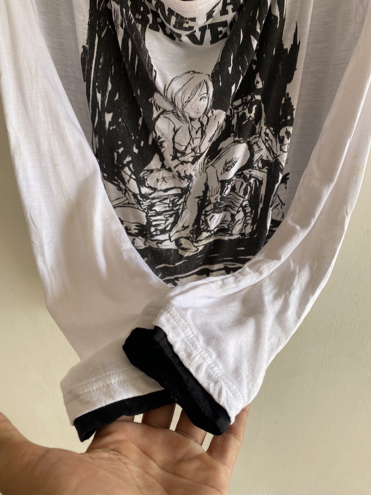 If Six Was Nine × Japanese Brand × Le Grande Bleu (L.G.B.) Poems with lady bike if six was nine style longsleeve Size US L / EU 52-54 / 3 - 5 Thumbnail