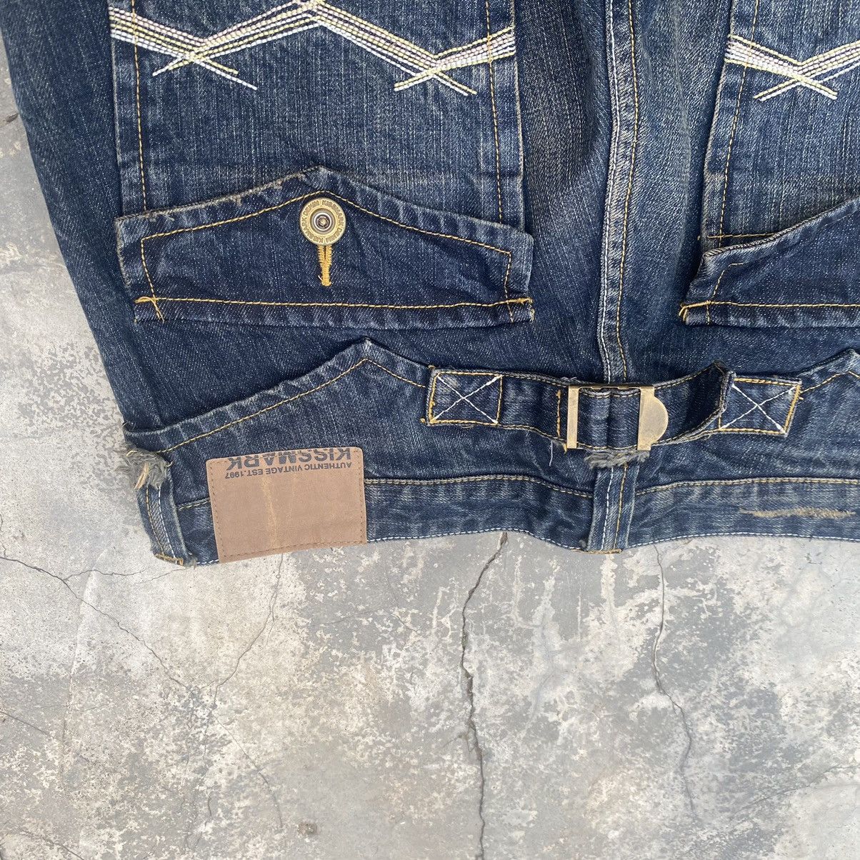 If Six Was Nine × Japanese Brand × Seditionaries 💋VERY RARE💋Kissmark flare Size US 36 / EU 52 - 6 Thumbnail