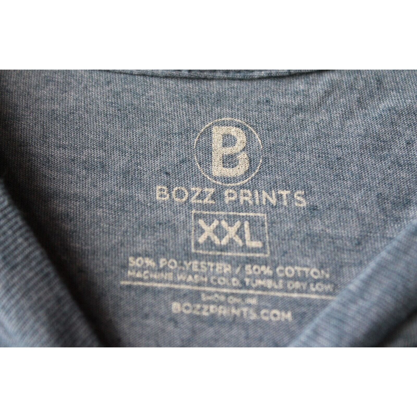 Other BOZZ PRINTS-Hawaii Backwards Is IIAWAH Ocean Blue TEE sz XXL Size US XXL / EU 58 / 5 - 2 Thumbnail