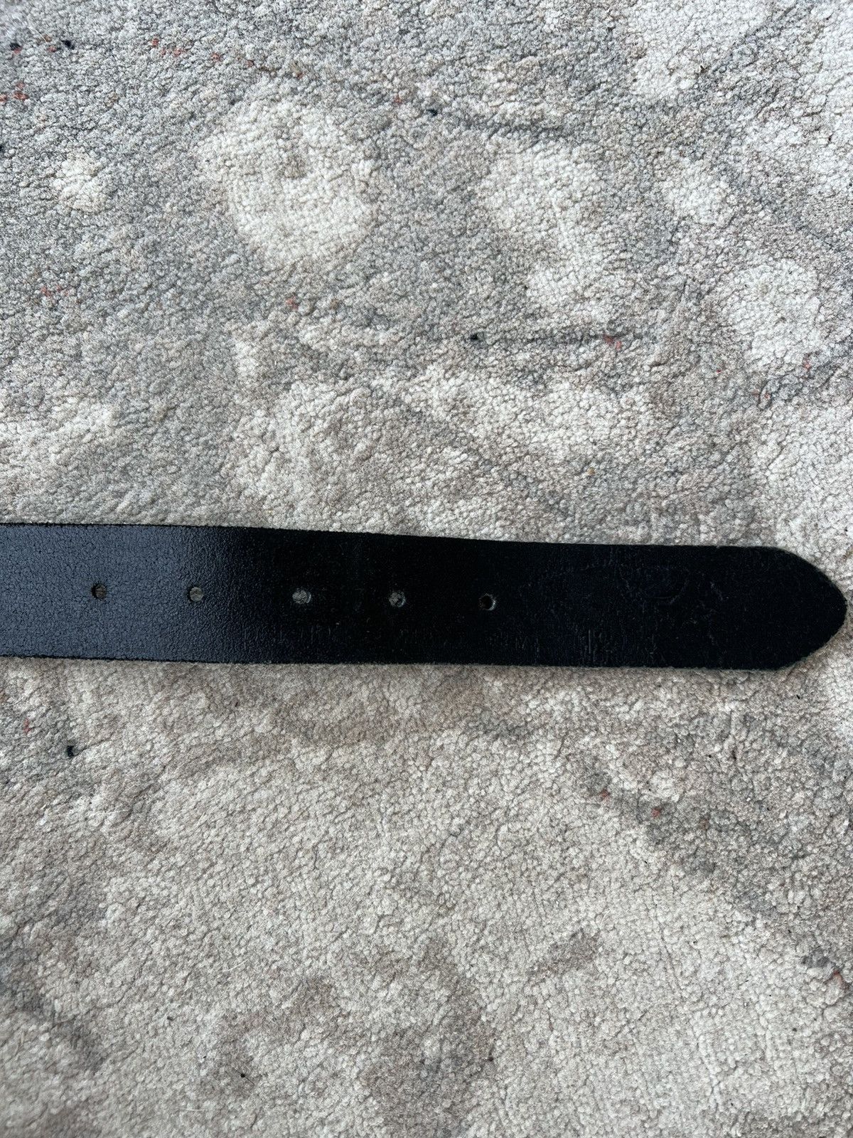Japanese Brand Avant Garde Leather Belt Size ONE SIZE - 4 Thumbnail