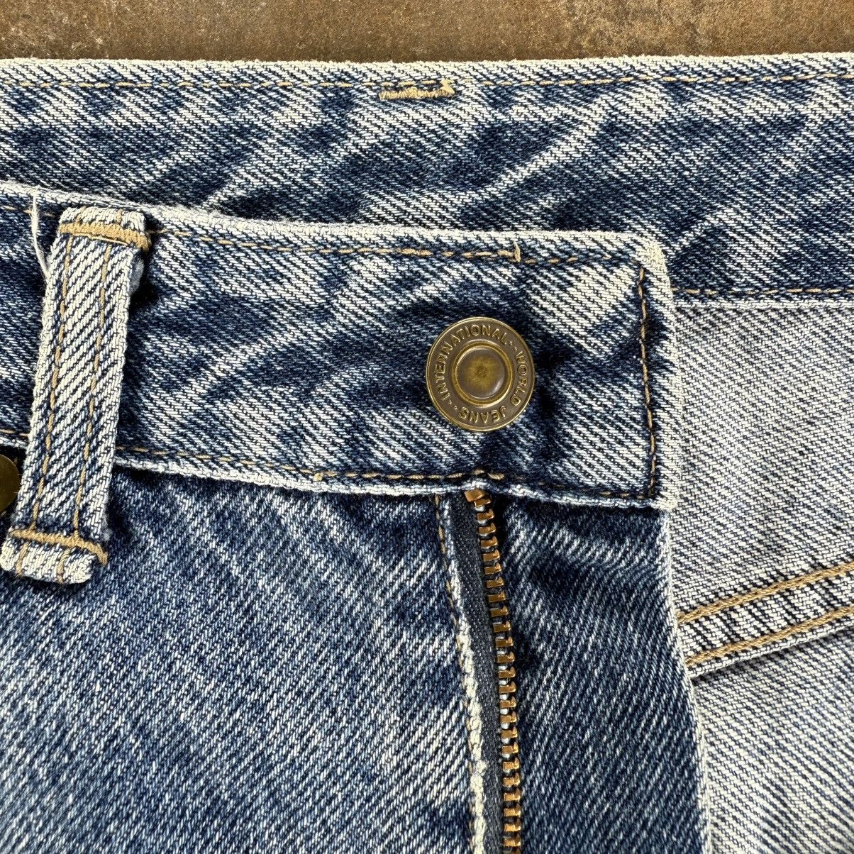 Japanese Brand VINTAGE ROAD ACE HEAVY WEIGHT DENIM JEAN PANTS Size US 29 - 9 Thumbnail