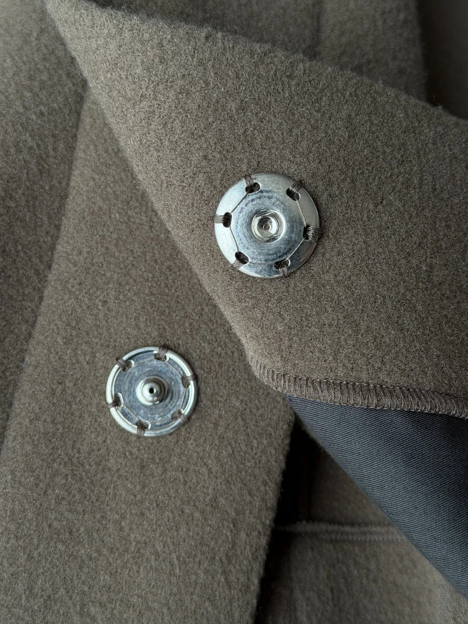 Lemaire Lemaire Squirrel Wool Duffle Coat Size US XL / EU 56 / 4 - 8 Thumbnail
