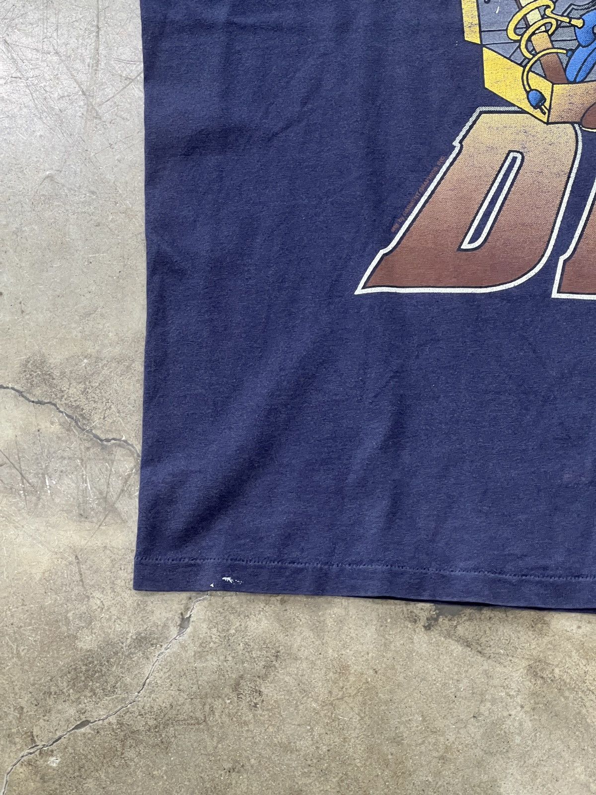 Vintage × Warner Bros Vintage Taz Do It All Dad Single Stitch Tee 2XL Size US XXL / EU 58 / 5 - 5 Thumbnail