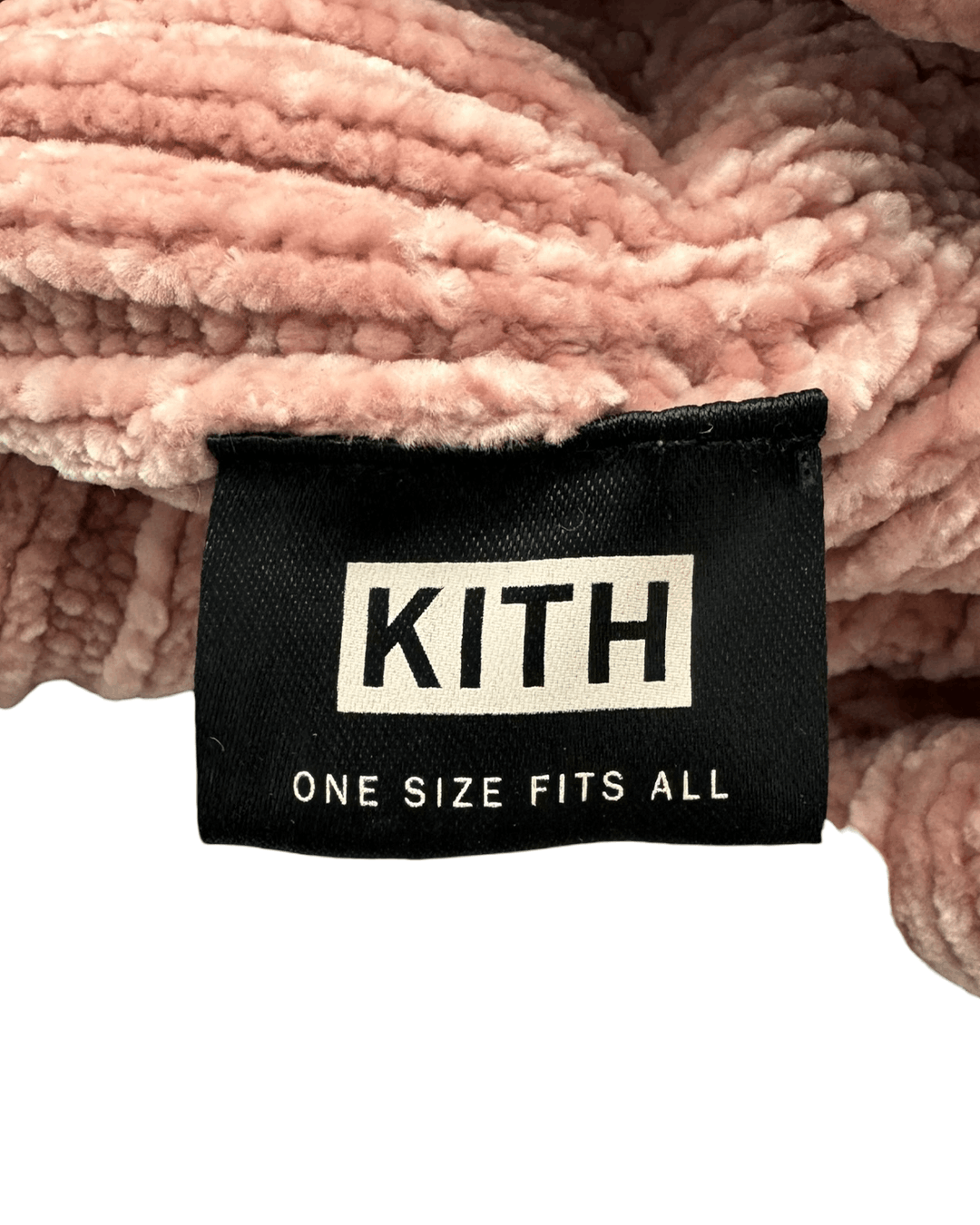 Kith Kith AW20 Chenille Beanie_Pale Mauve Size ONE SIZE - 8 Thumbnail