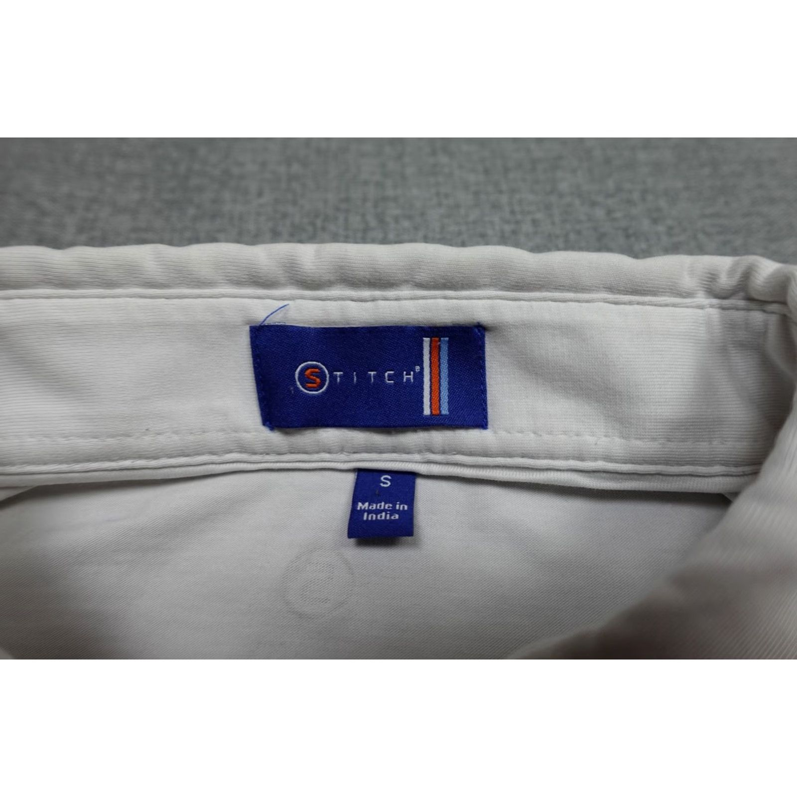 Vintage Stitch Polo Shirt Mens Small White Short Sleeve Giza Cotton Casual Classic Size US S / EU 44-46 / 1 - 2 Thumbnail