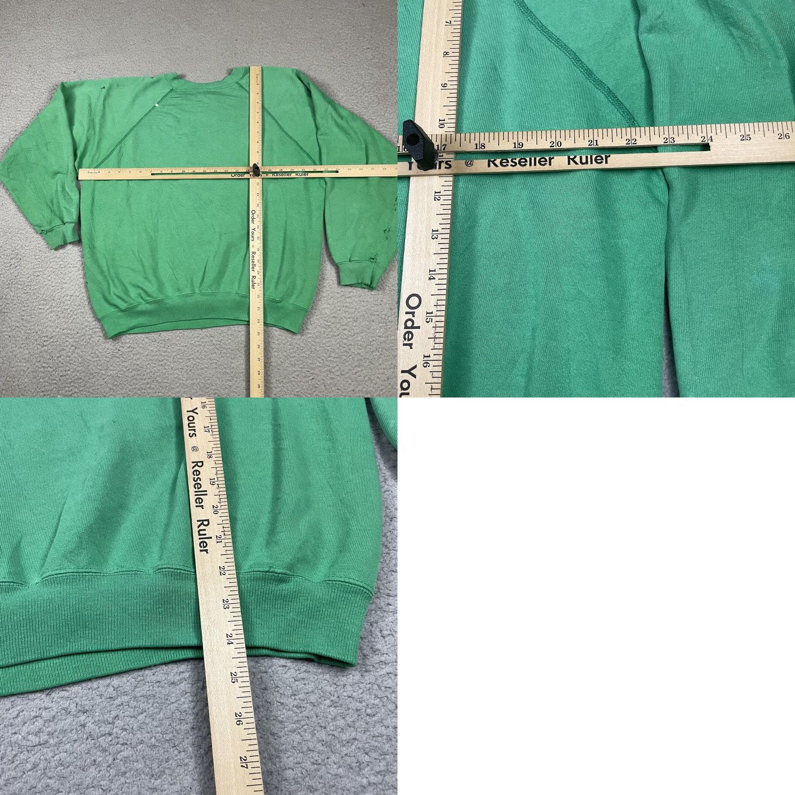 Hanes VINTAGE Hanes Sweatshirt Adult XL Green Ales & Ports Dublin Ireland Distressed Shirt Mens XL Green Logo Print 90s USA Dublin Ireland Size US XL / EU 56 / 4 - 9 Thumbnail
