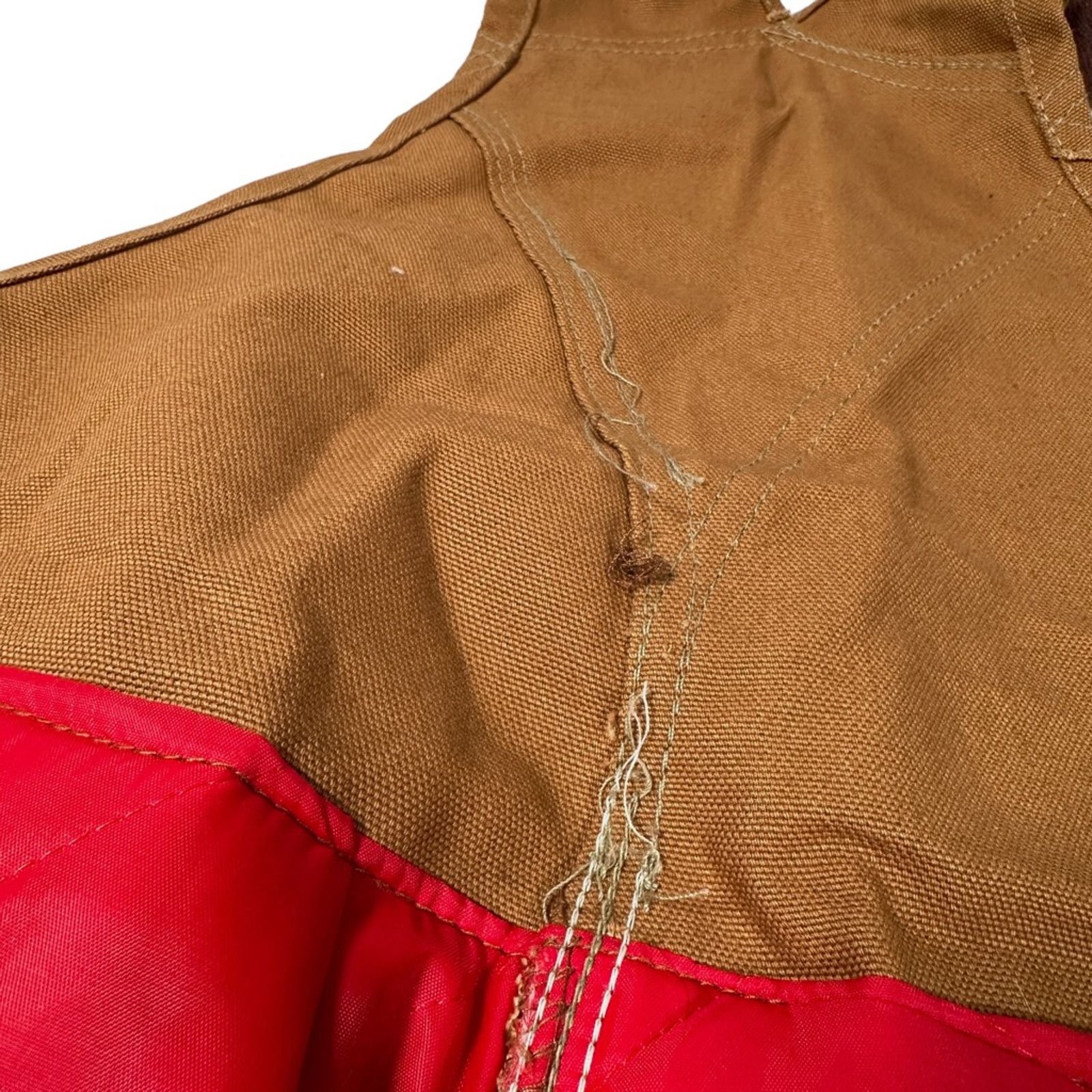 Carhartt Carhartt Bib Overalls Vintage Brown 70s USA 44 x 30 New Size US 44 / EU 60 - 8 Thumbnail