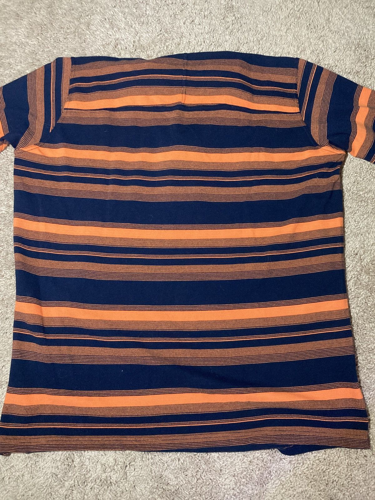 Martine Rose New AW23 Martine Rose Pulled Stretched Striped Polo Shirt MR Size US S / EU 44-46 / 1 - 5 Thumbnail